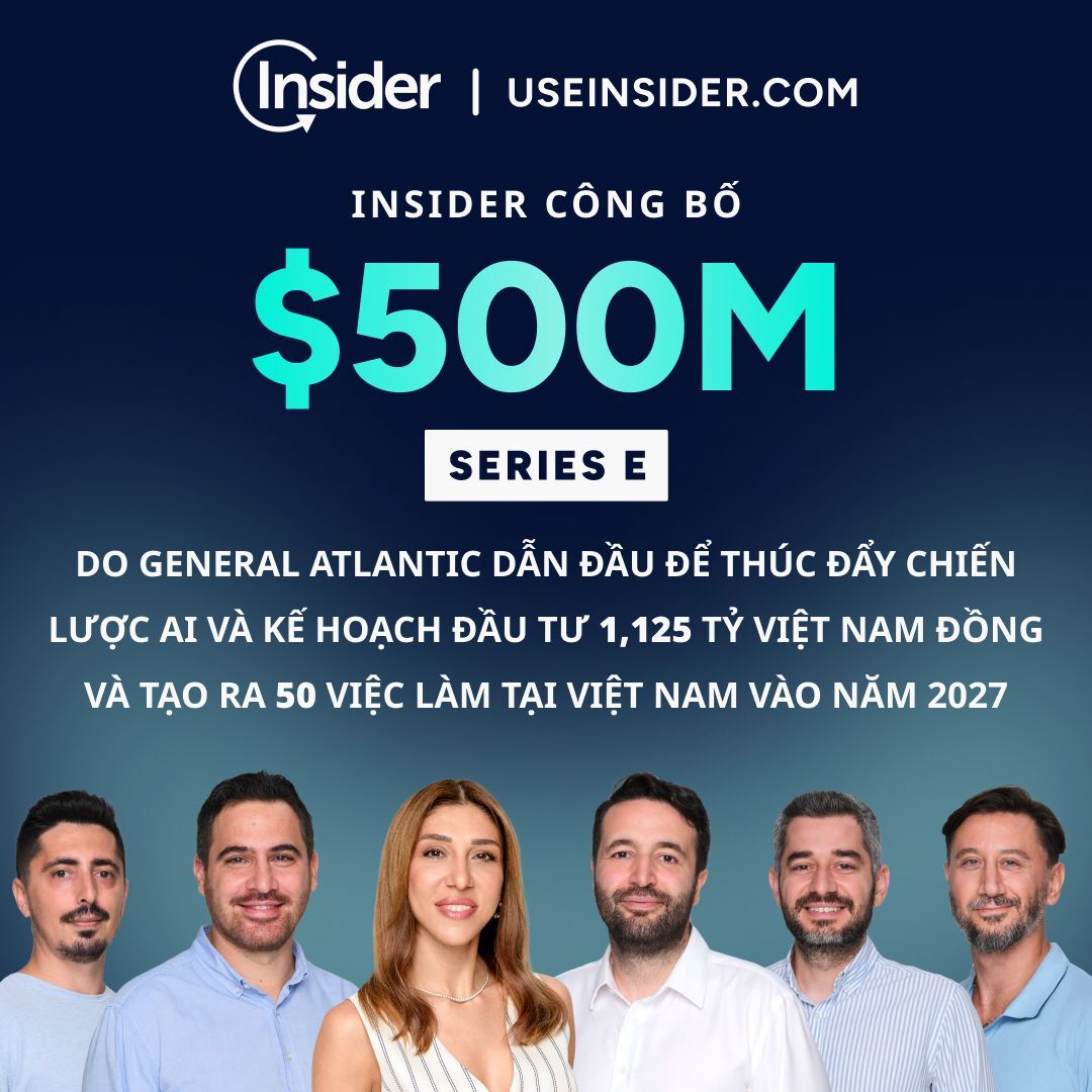 Insider đạt cột mốc vòng gọi vốn Series E trị giá 500 triệu USD Insider đạt cột mốc vòng gọi vốn Series E trị giá 500 triệu USD