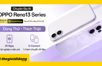 Thế Giới Di Động mời khách hàng dùng miễn phí OPPO Reno13 Series trong 30 ngày