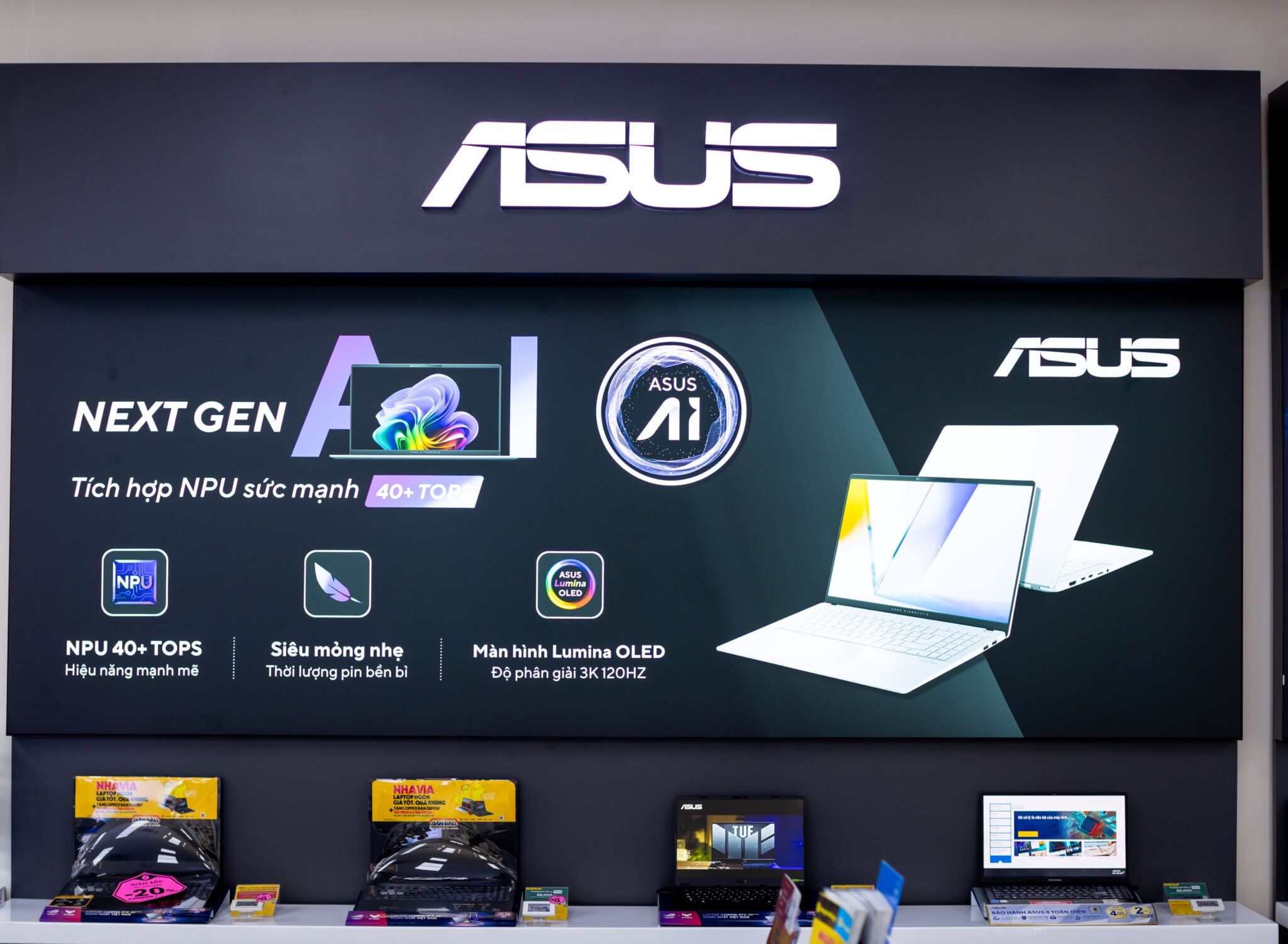 Nâng cấp laptop AI, đón năm mới rực rỡ cùng chương trình “ASUS AI – Tiên phong công nghệ, xuân mới đột phá” Nâng cấp laptop AI, đón năm mới rực rỡ cùng chương trình “ASUS AI – Tiên phong công nghệ, xuân mới đột phá”