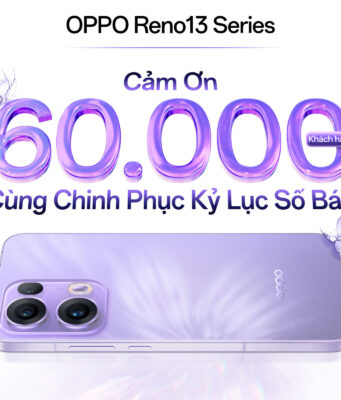 Reno13 Series đạt số bán ấn tượng chỉ sau 1 tháng mở bán tại Việt Nam, trở thành dòng Reno có doanh số kỷ lục trong lịch sử