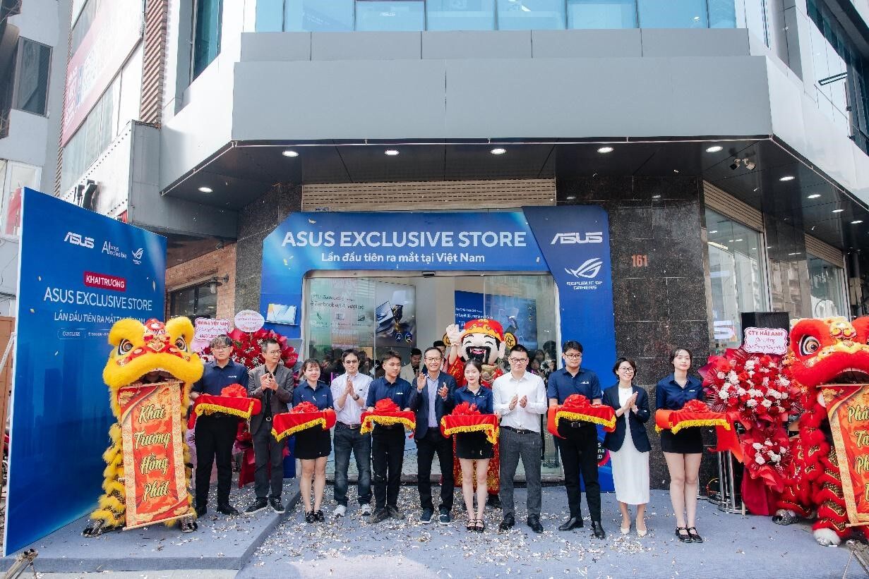 Khai trương ASUS Exclusive Store đầu tiên tại Việt Nam ASUS chính thức khai trương ASUS Exclusive Store đầu tiên tại Việt Nam