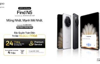OPPO Find N5 mở đặt trước hôm nay, ra mắt thị trường Việt vào ngày 4/4