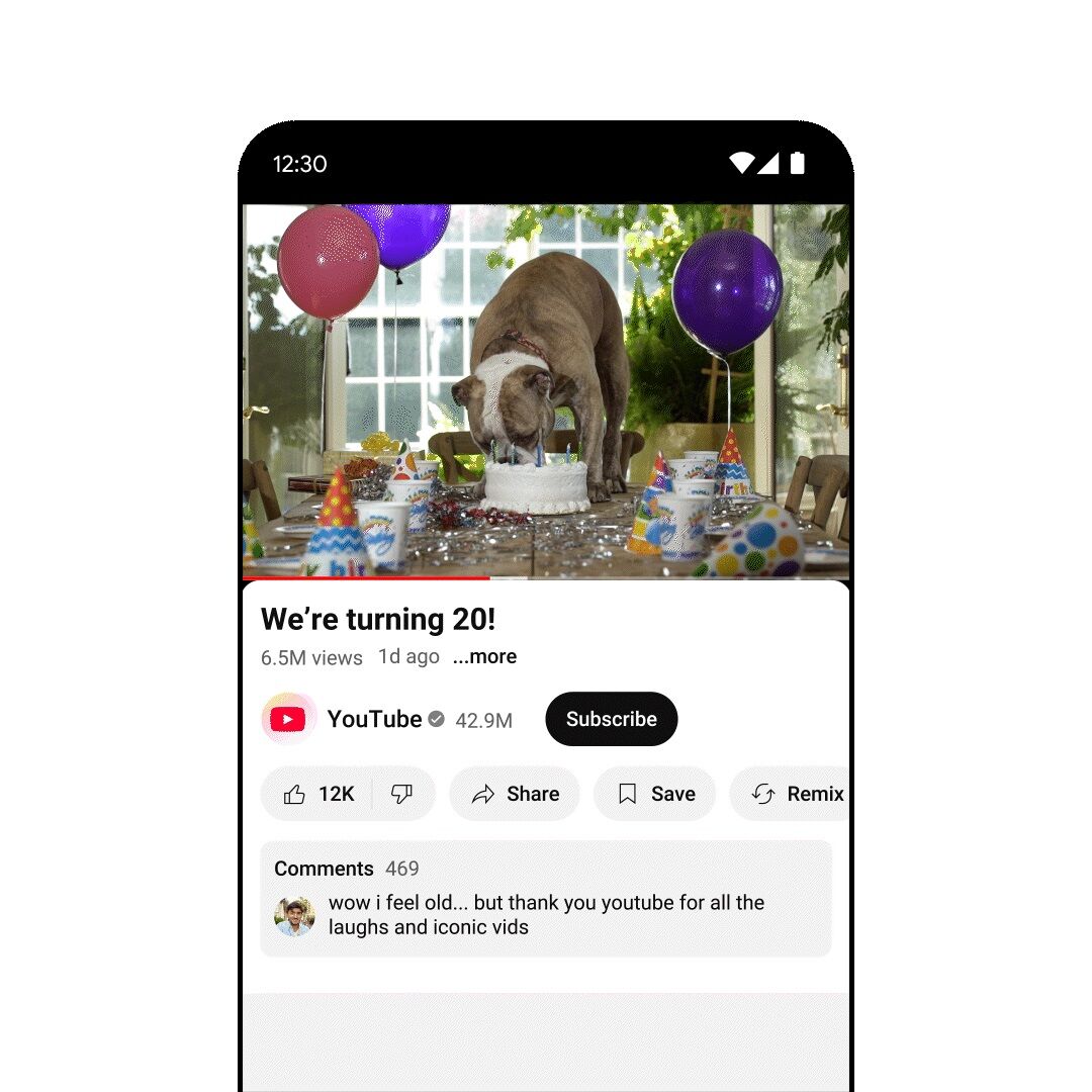 YouTube tuổi hai mươi