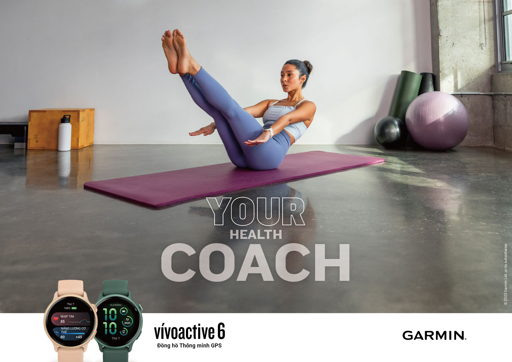 Garmin ra mắt đồng hồ thông minh GPS vívoactive 6 Garmin ra mắt đồng hồ thông minh GPS vívoactive 6