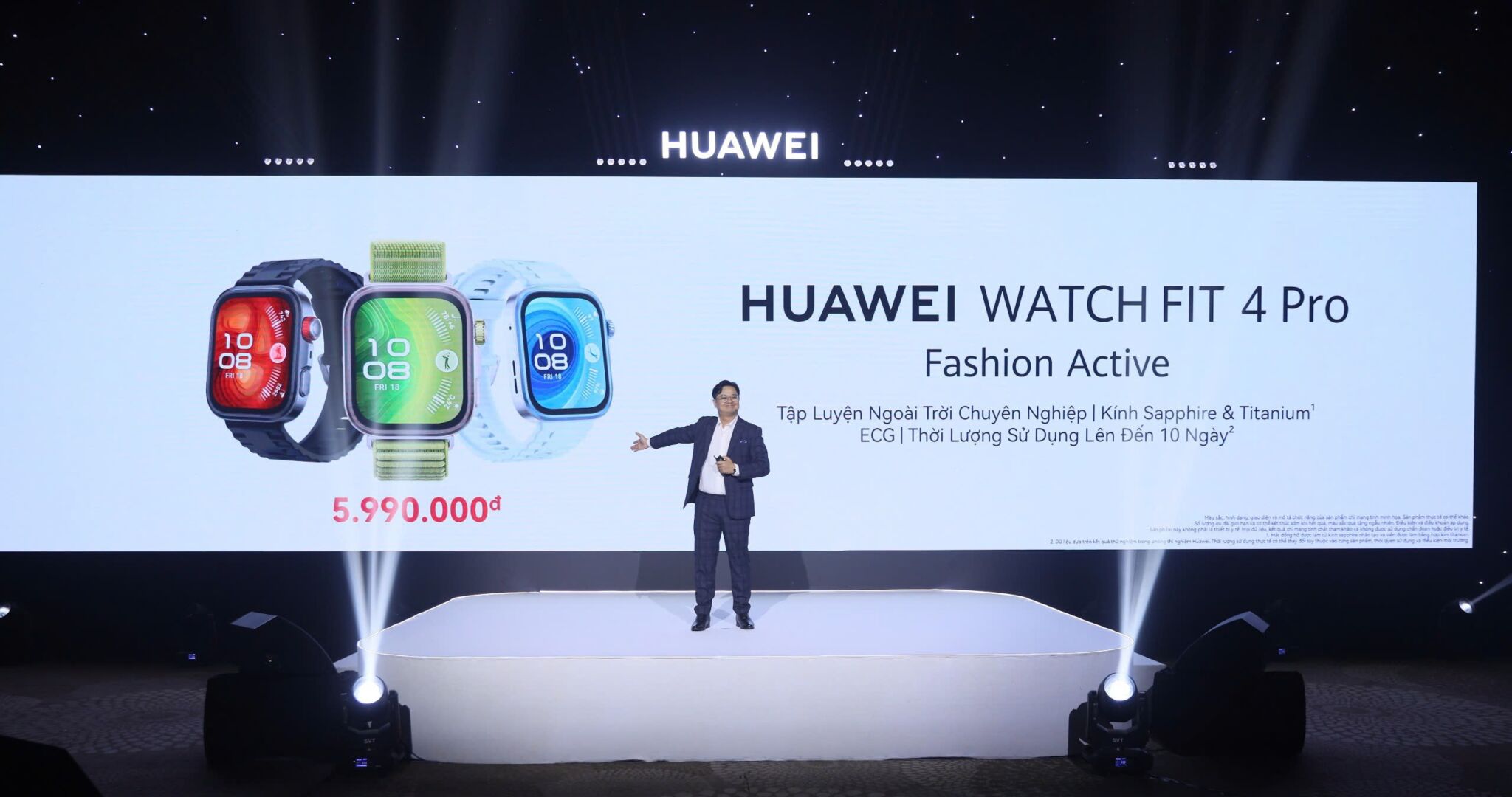 HUAWEI WATCH FIT 4 Series chính thức ra mắt thị trường Việt Nam với định hướng “Fashion Active”
