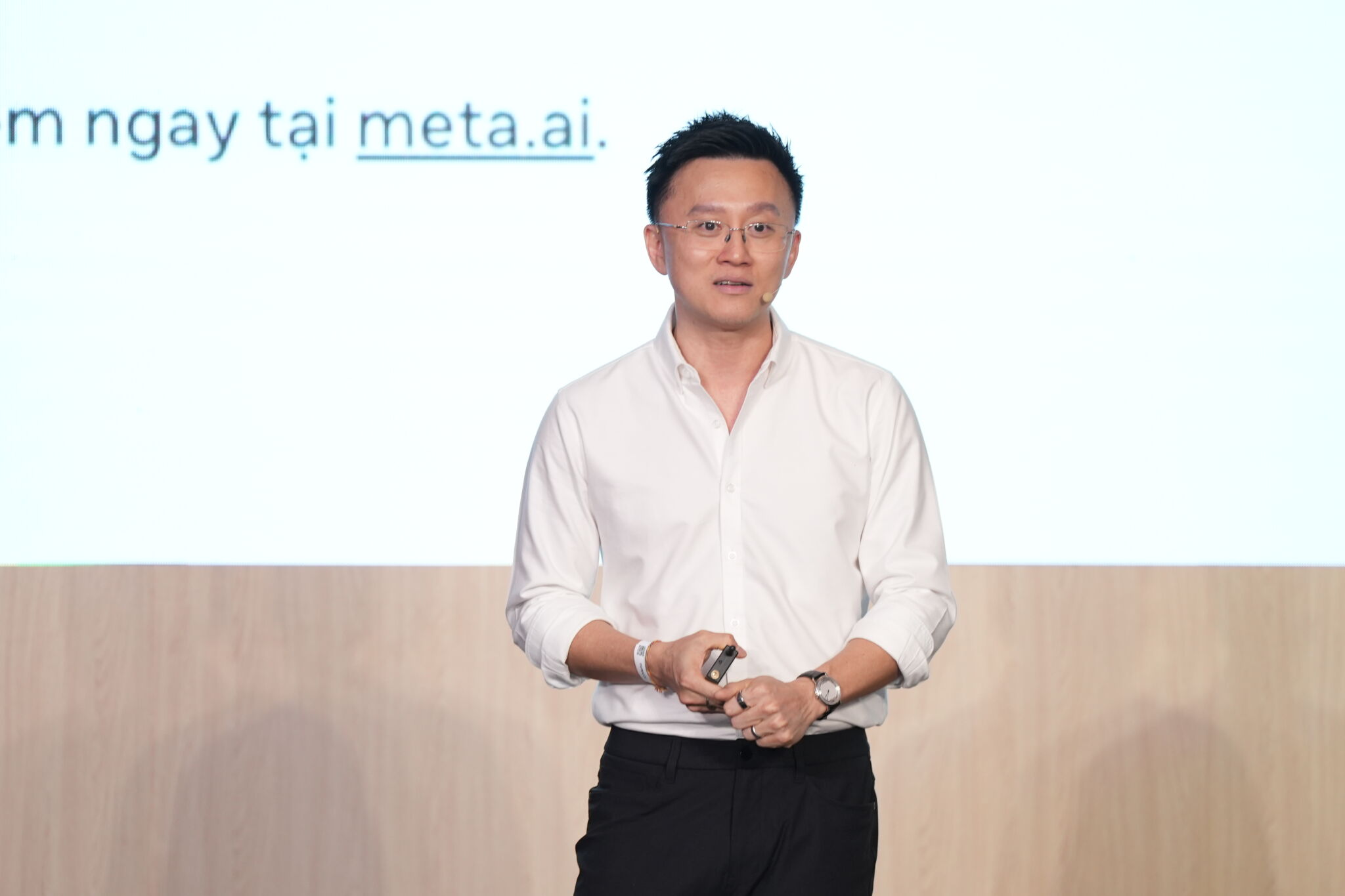 Meta công bố các giải pháp AI mới nhằm thúc đẩy tăng trưởng kinh doanh và trải nghiệm thương mại tại Việt Nam Meta công bố các giải pháp AI mới nhằm thúc đẩy tăng trưởng kinh doanh và trải nghiệm thương mại tại Việt Nam