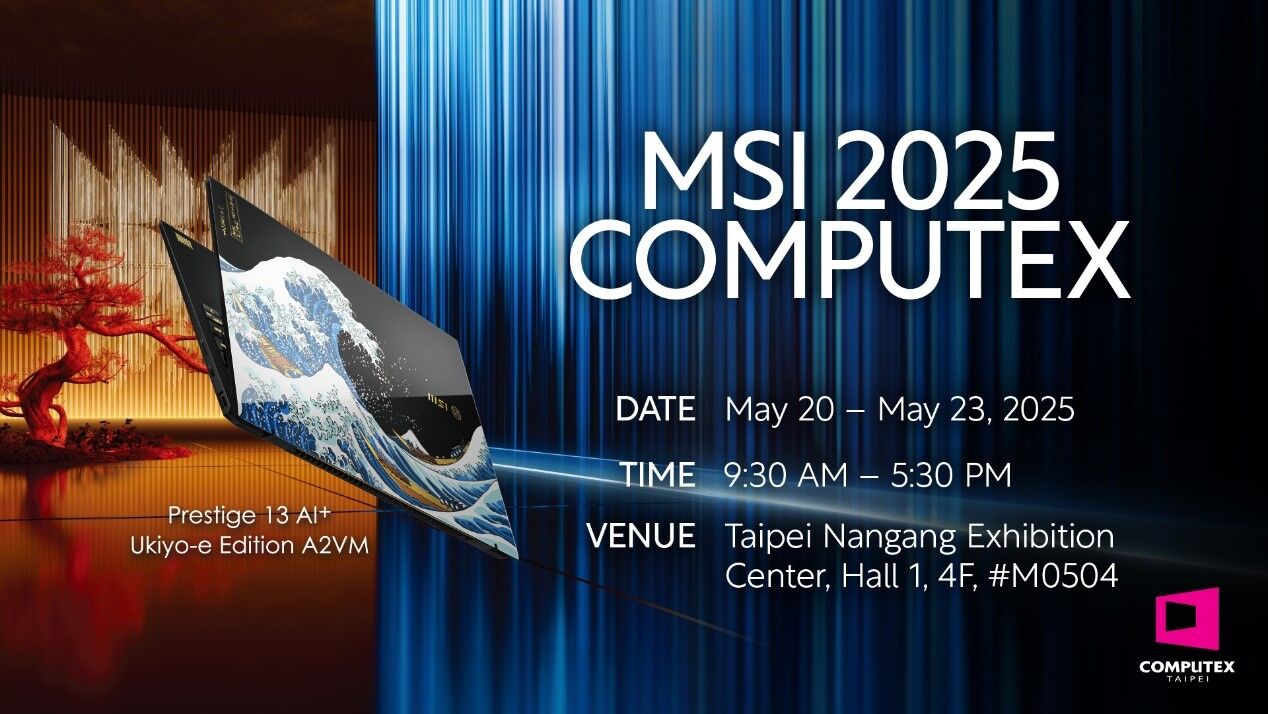 MSI khuấy động Computer 2025 với công nghệ đột phá và các sản phẩm hợp tác ấn tượng MSI khuấy động Computer 2025 với công nghệ đột phá và các sản phẩm hợp tác ấn tượng