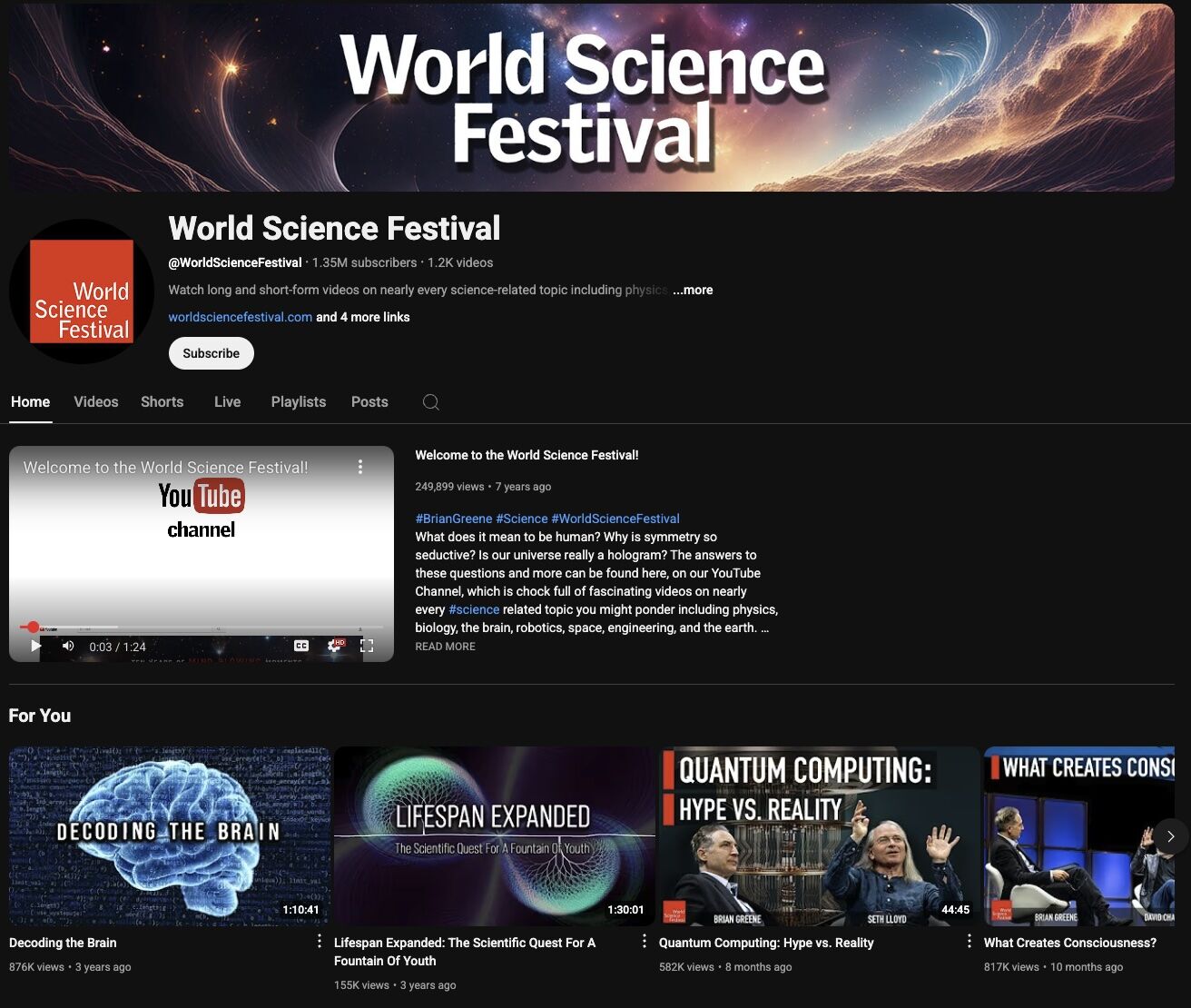 Những kênh YouTube về khoa học giá trị cho học sinh và giáo viên Những kênh YouTube về khoa học giá trị cho học sinh và giáo viên