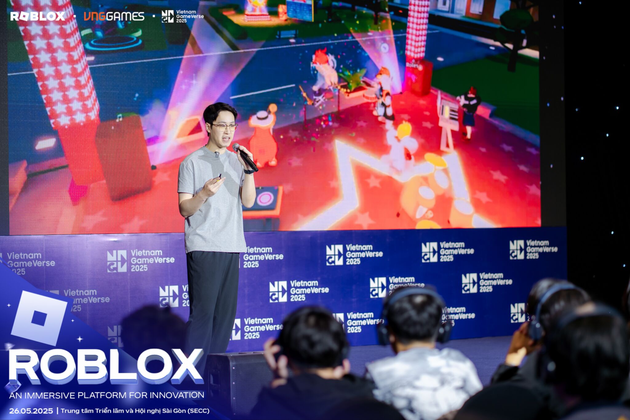 Roblox: An Immersive Platform for Innovation: Sự kiện công nghệ đáng chú ý tại GameVerse 2025 “Roblox: An Immersive Platform for Innovation” - Sự kiện công nghệ đáng chú ý tại GameVerse 2025