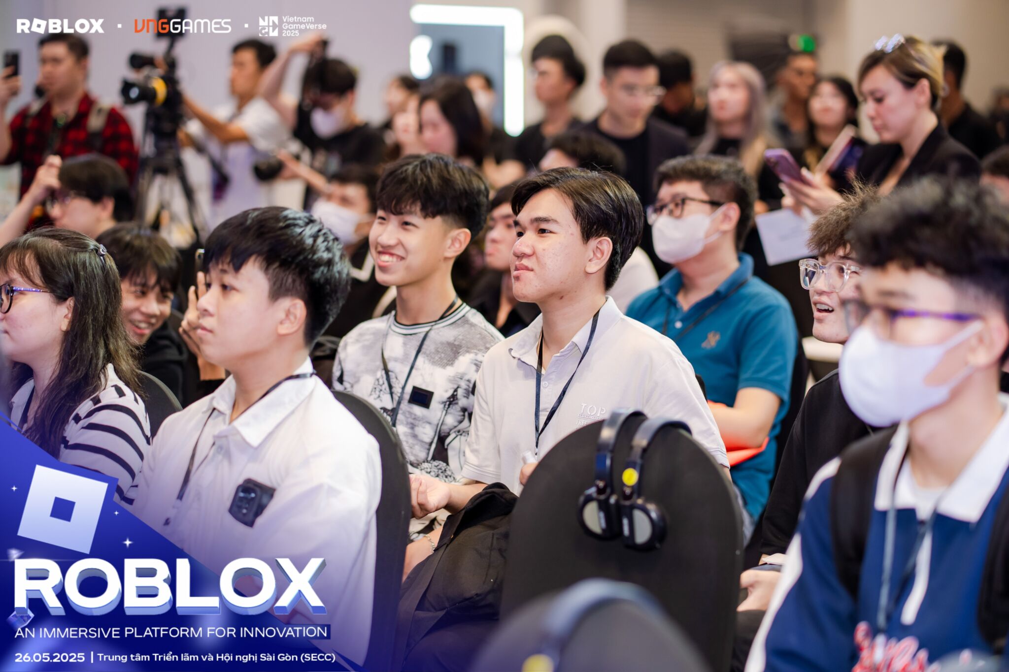 Roblox: An Immersive Platform for Innovation: Sự kiện công nghệ đáng chú ý tại GameVerse 2025 “Roblox: An Immersive Platform for Innovation” - Sự kiện công nghệ đáng chú ý tại GameVerse 2025