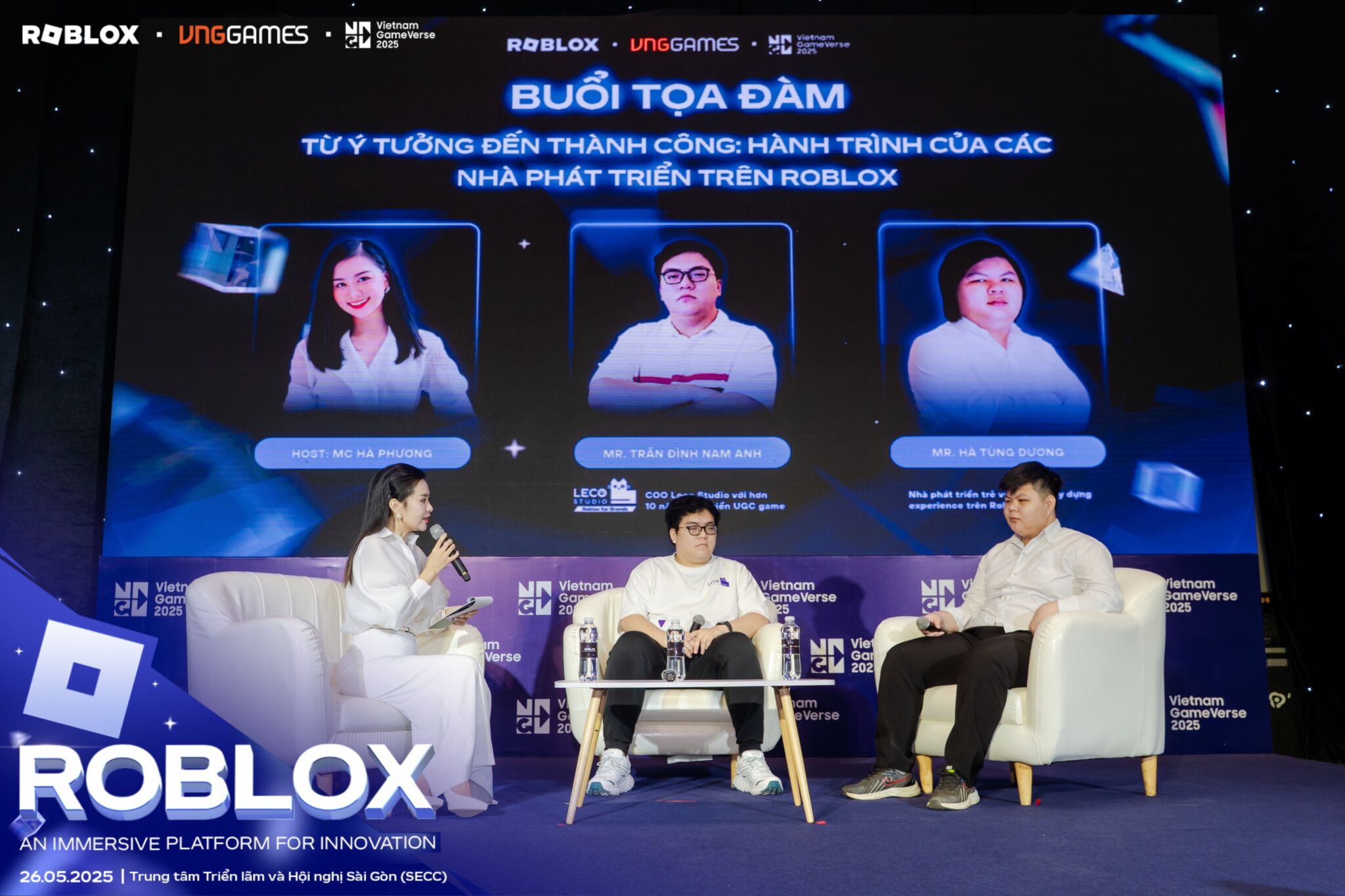 Roblox: An Immersive Platform for Innovation: Sự kiện công nghệ đáng chú ý tại GameVerse 2025 “Roblox: An Immersive Platform for Innovation” - Sự kiện công nghệ đáng chú ý tại GameVerse 2025