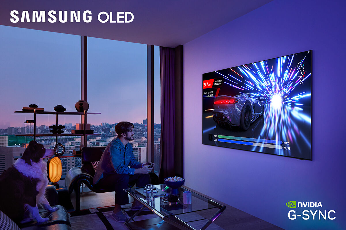 Samsung nâng tầm trải nghiệm game trên TV OLED với tính năng tương thích NVIDIA G-SYNC Samsung nâng tầm trải nghiệm game trên TV OLED với tính năng tương thích NVIDIA G-SYNC