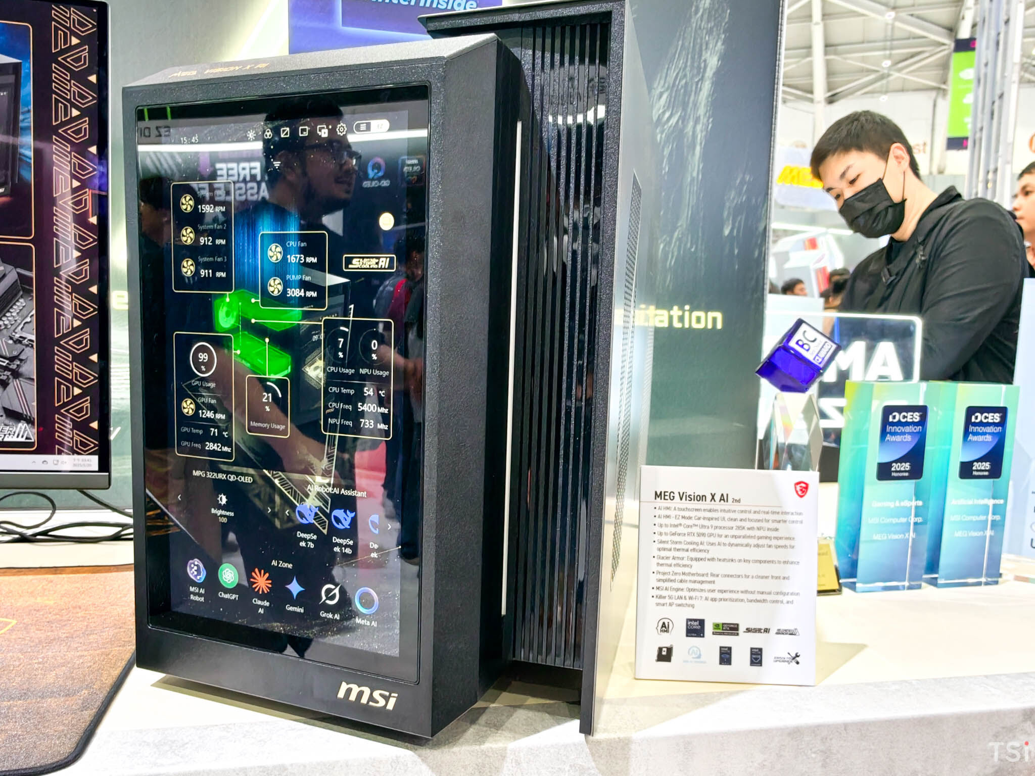 Tổng hợp những sản phẩm đột phát được MSI công bố tại Computex 2025 Tổng hợp những sản phẩm đột phát được MSI công bố tại Computex 2025