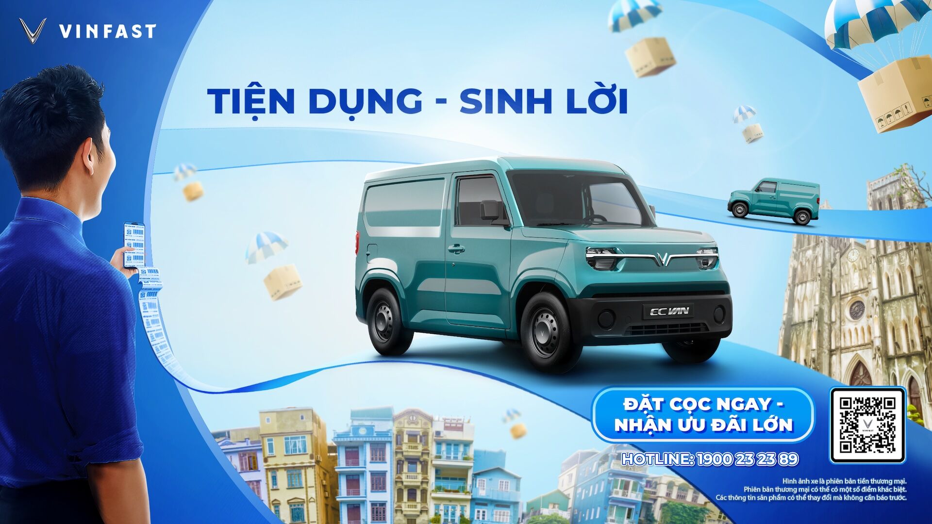VinFast ra mắt dòng xe chở hàng cỡ nhỏ giá từ 285 triệu đồng VinFast ra mắt dòng xe chở hàng cỡ nhỏ giá từ 285 triệu đồng