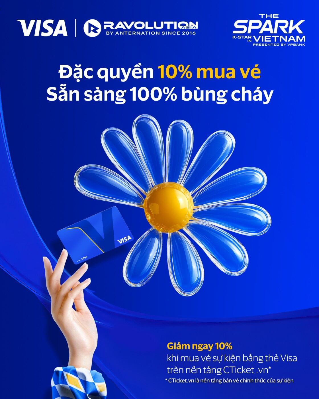 Visa trở thành Đối tác Thanh toán Chính thức của Đại nhạc hội VPBank K-Star Spark in Vietnam 2025
