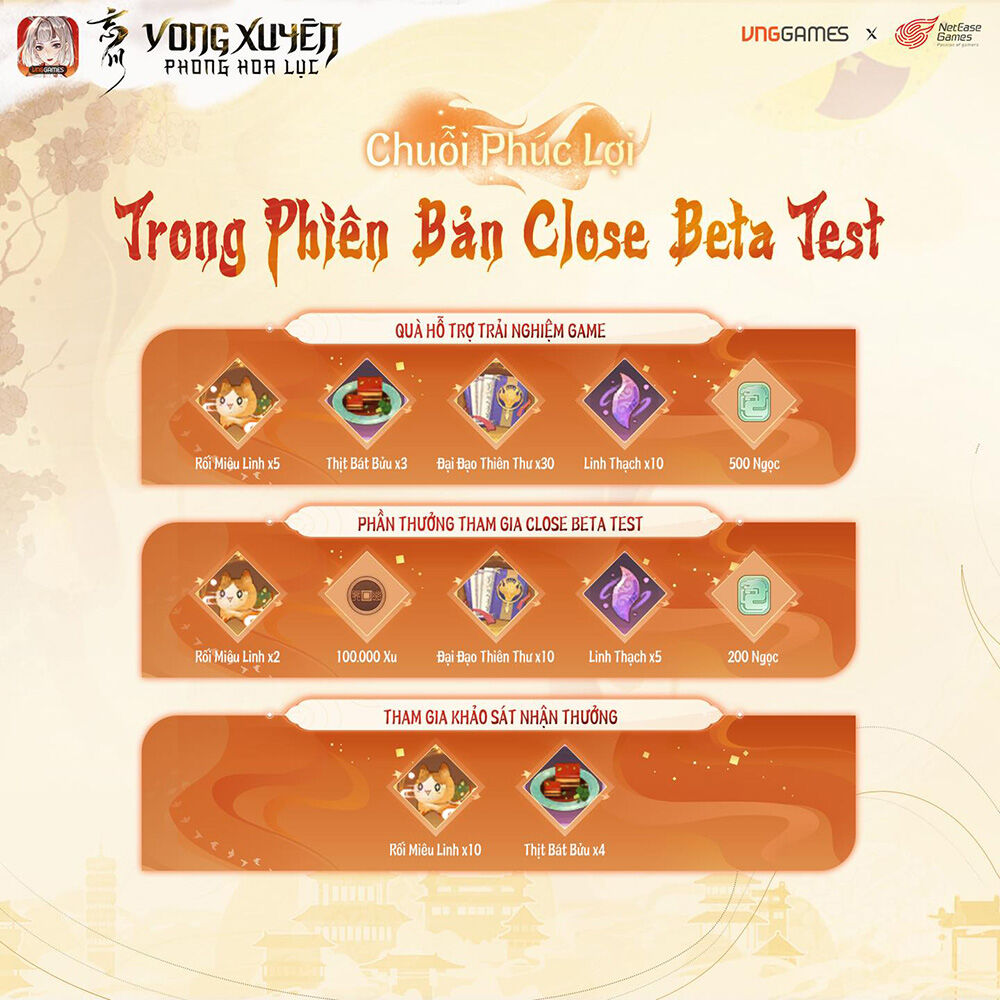 Siêu phẩm cổ phong Vong Xuyên Phong Hoa Lục chính thức mở Closed Beta Siêu phẩm cổ phong Vong Xuyên Phong Hoa Lục chính thức mở Closed Beta