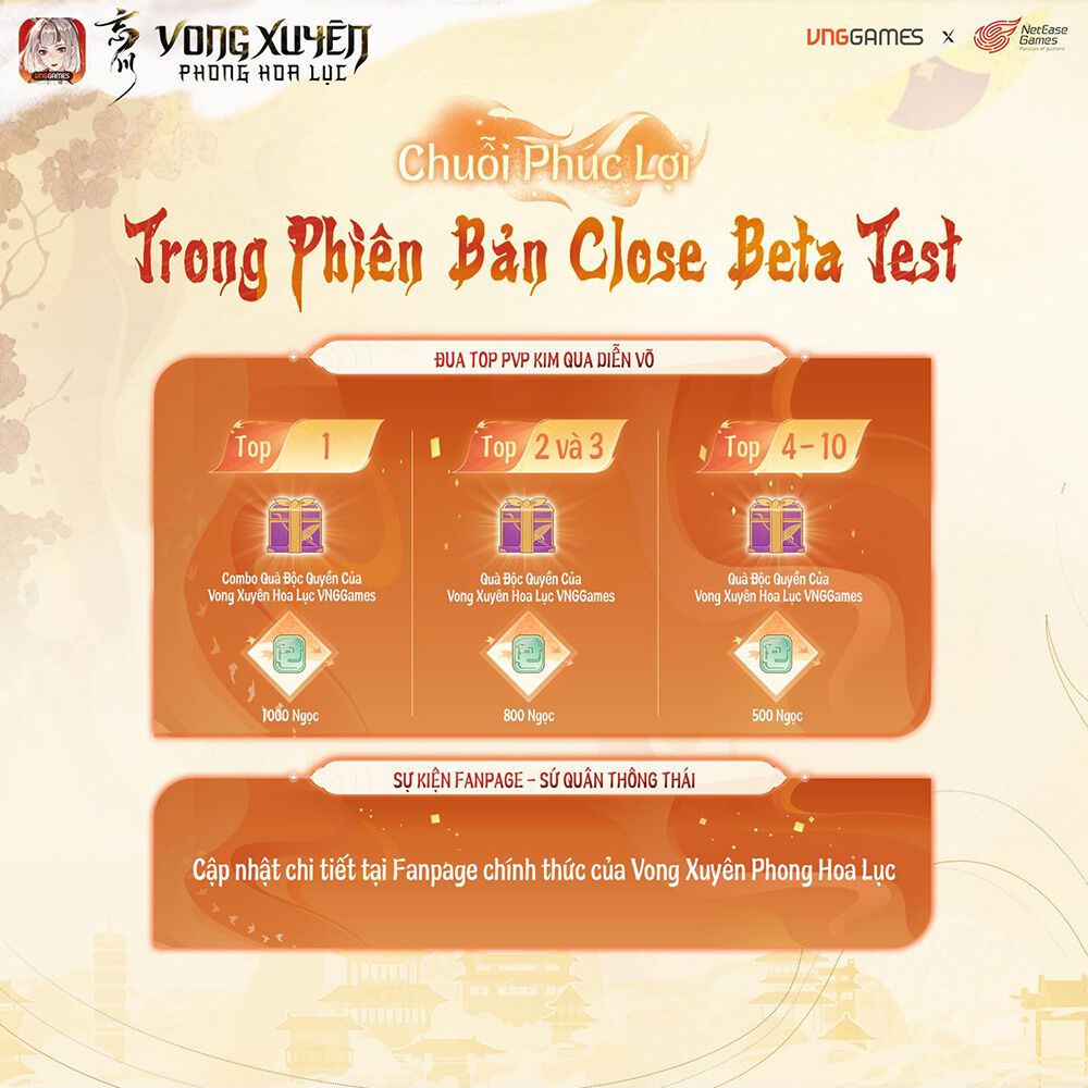 Siêu phẩm cổ phong Vong Xuyên Phong Hoa Lục chính thức mở Closed Beta Siêu phẩm cổ phong Vong Xuyên Phong Hoa Lục chính thức mở Closed Beta