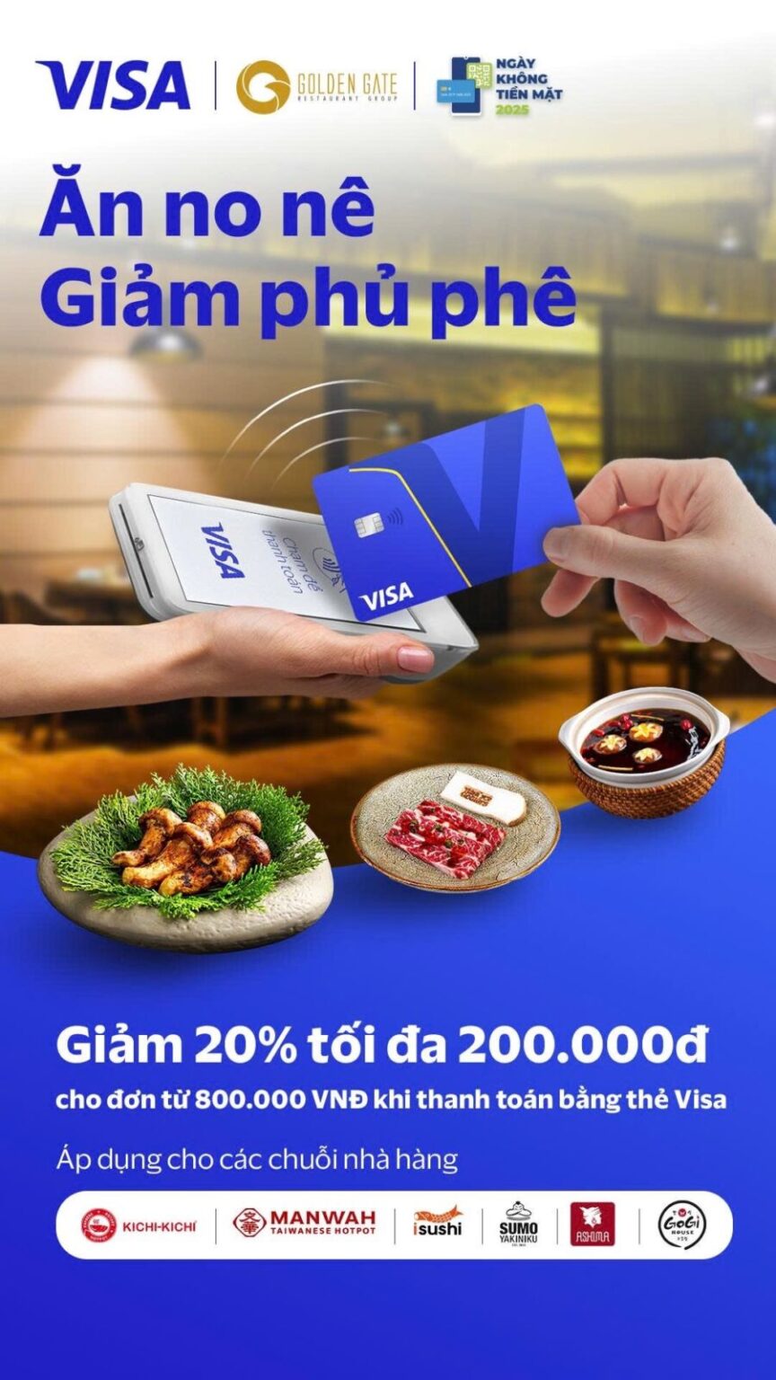 Visa thúc đẩy thanh toán số tại Việt Nam qua Chương trình Ngày không tiền mặt 2025 và các giải pháp thanh toán mới Visa thúc đẩy thanh toán số tại Việt Nam qua Chương trình Ngày không tiền mặt 2025 và các giải pháp thanh toán mới