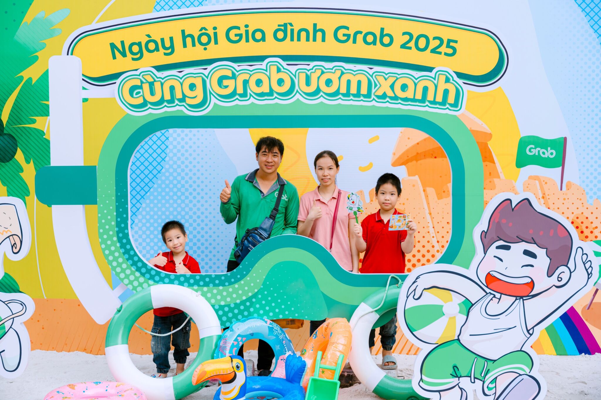 Grab tổ chức chuỗi sự kiện gia đình thường niên dành cho đối tác Grab tổ chức chuỗi sự kiện gia đình thường niên dành cho đối tác