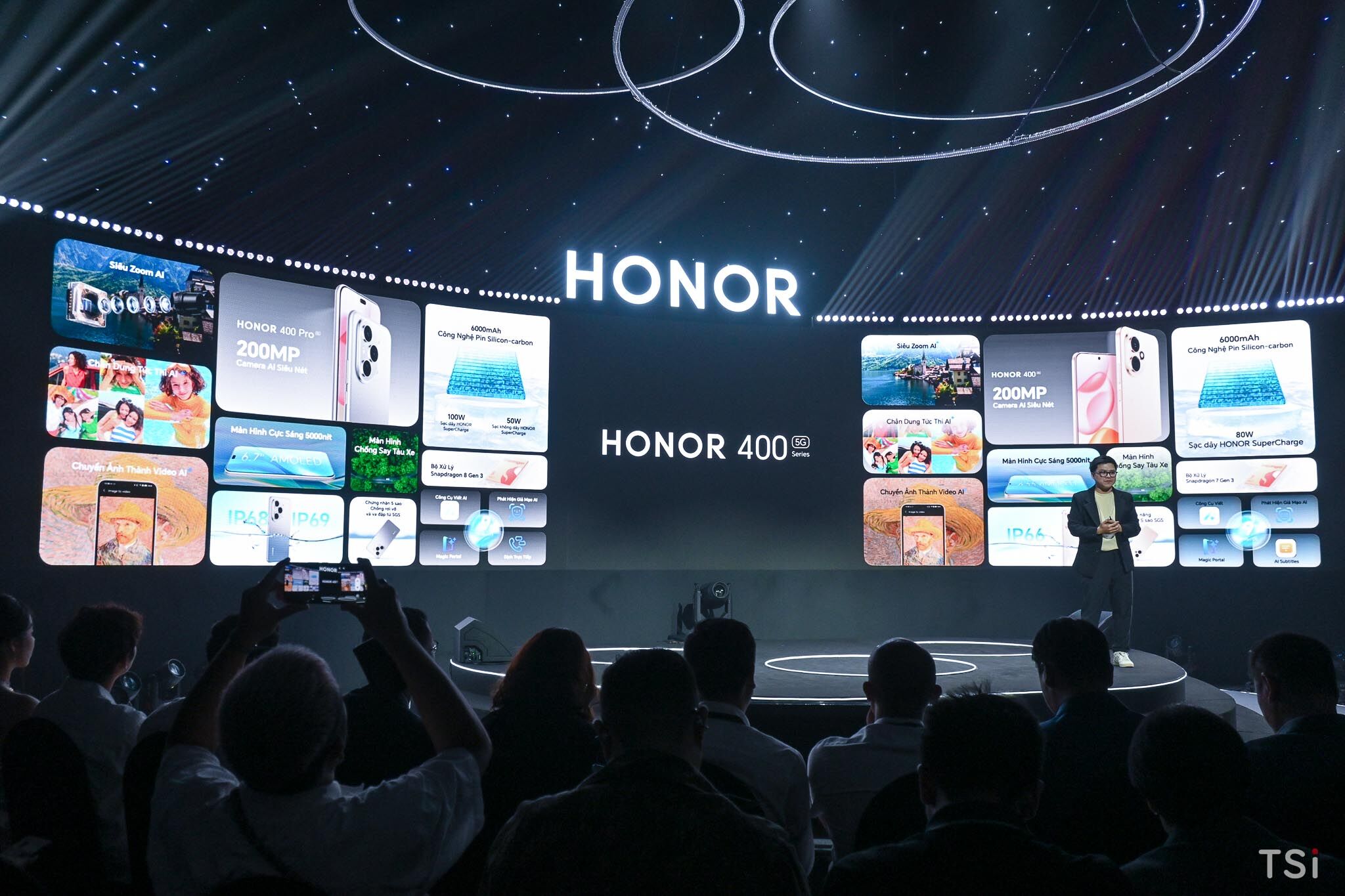 HONOR 400 series ra mắt: camera 200MP tích hợp AI cao cấp