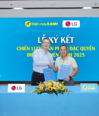 LG và Điện Máy Xanh hợp tác chiến lược, phân phối LG NanoCell AI 2025 kèm gói ưu đãi lên đến 25%