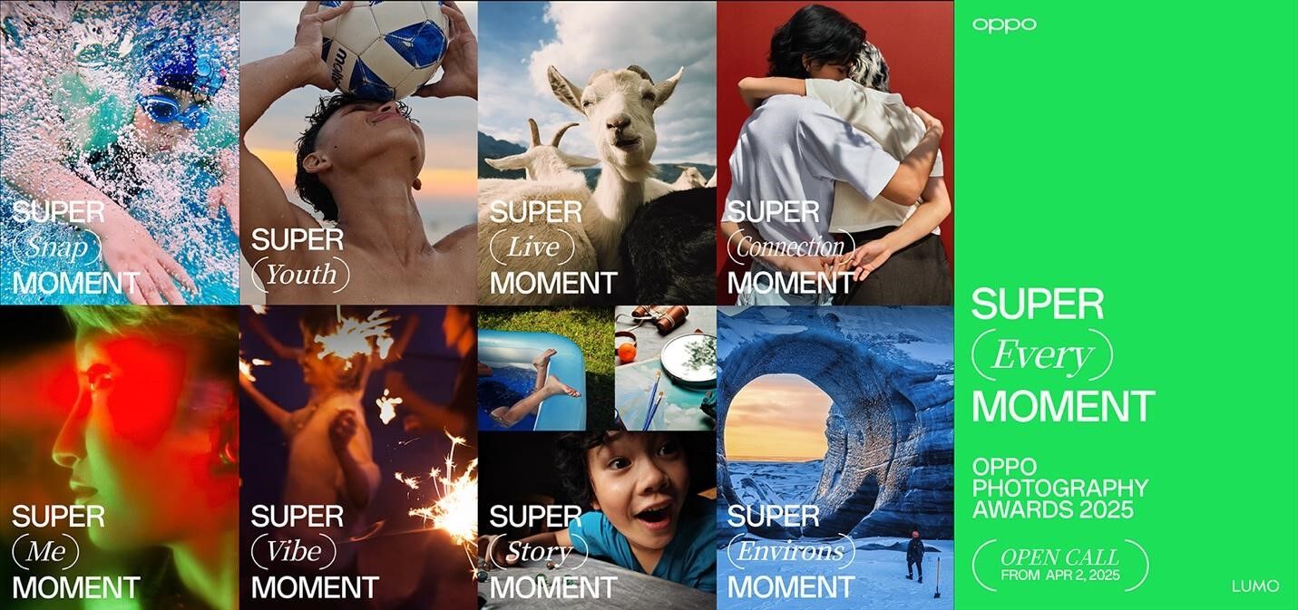 OPPO công bố Giải thưởng Nhiếp ảnh mới năm 2025: Đánh thức cảm xúc qua từng khoảnh khắc với nhiếp ảnh di động đột phá OPPO công bố Giải thưởng Nhiếp ảnh mới năm 2025: Đánh thức cảm xúc qua từng khoảnh khắc với nhiếp ảnh di động đột phá