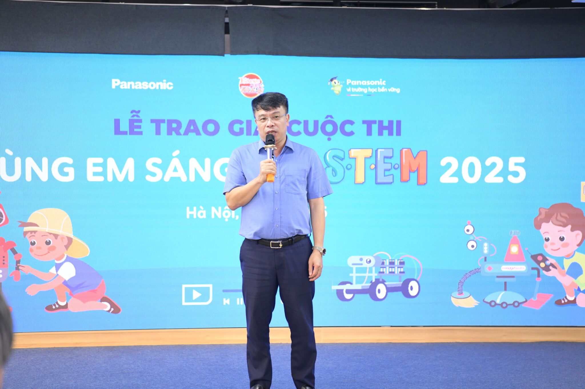 Panasonic trao giải cuộc thi “Cùng em sáng tạo STEM" năm 2025, vinh danh những dự án độc đáo và tiếp lửa đam mê STEM cho thế hệ trẻ Việt Nam Panasonic trao giải cuộc thi “Cùng em sáng tạo STEM" năm 2025, vinh danh những dự án độc đáo và tiếp lửa đam mê STEM cho thế hệ trẻ Việt Nam