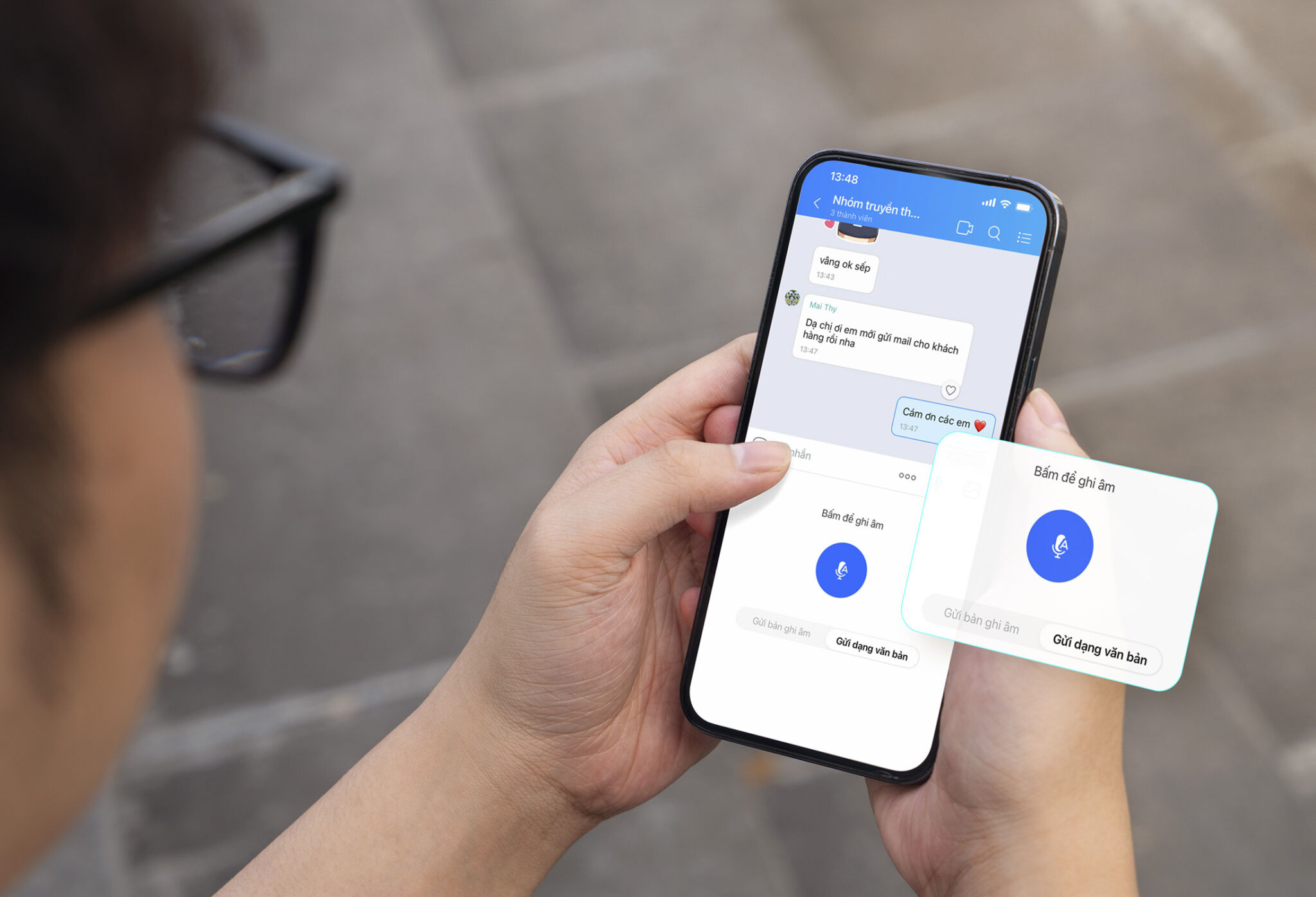 Zalo ứng dụng AI giúp người dùng tăng tốc soạn thảo tin nhắn văn bản bằng giọng nói Zalo ứng dụng AI giúp người dùng tăng tốc soạn thảo tin nhắn văn bản bằng giọng nói