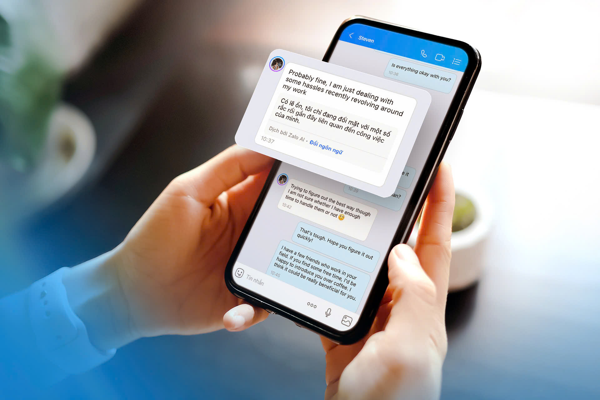 Zalo giúp 1.1 triệu người dùng dịch tin nhắn với hơn 26 triệu yêu cầu dịch thuật mỗi tháng