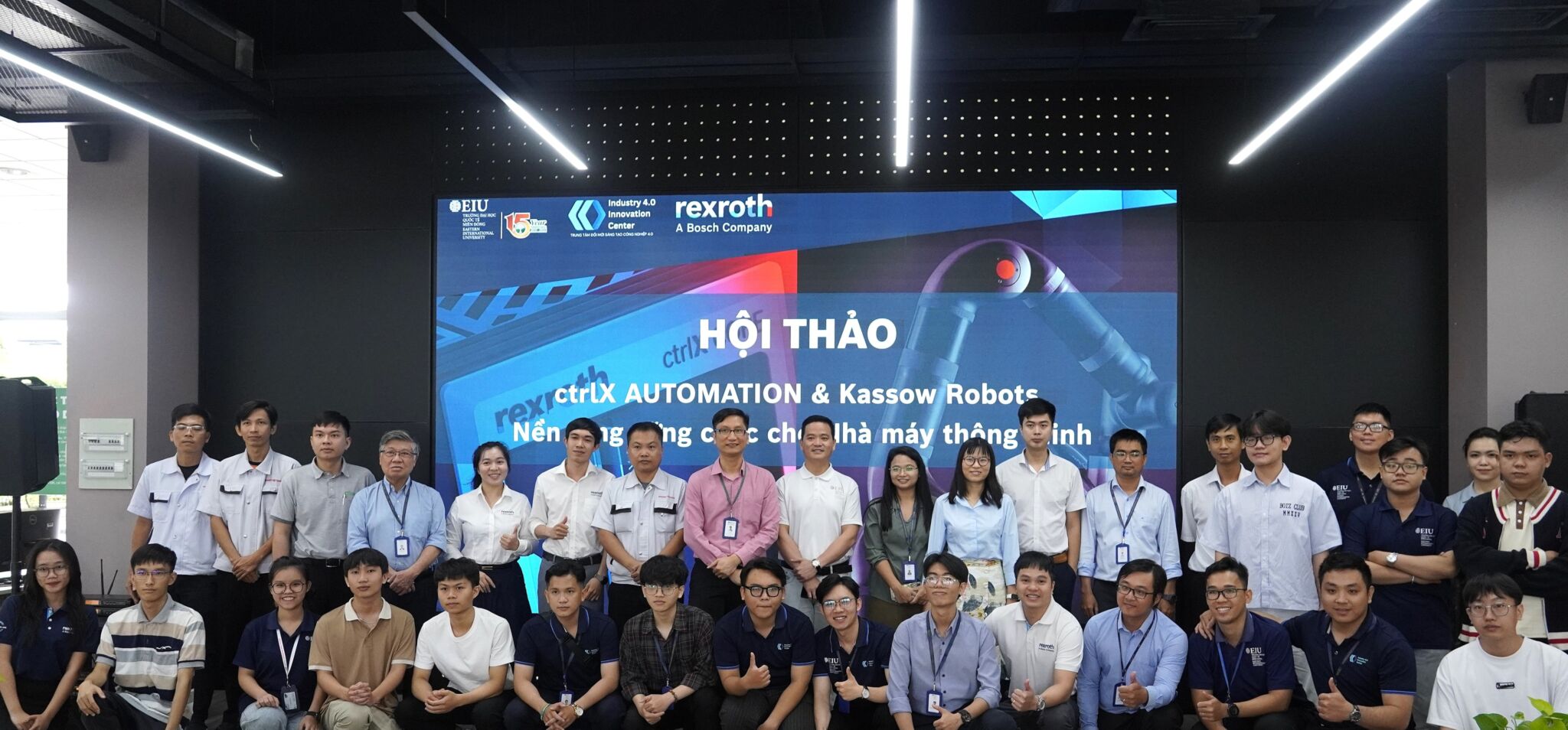 Bosch Rexroth và Trung tâm Đổi mới sáng tạo Công nghiệp 4.0 (IIC) hợp tác kiến tạo nền tảng cho Nhà máy thông minh Bosch Rexroth và Trung tâm Đổi mới sáng tạo Công nghiệp 4.0 (IIC) hợp tác kiến tạo nền tảng cho Nhà máy thông minh