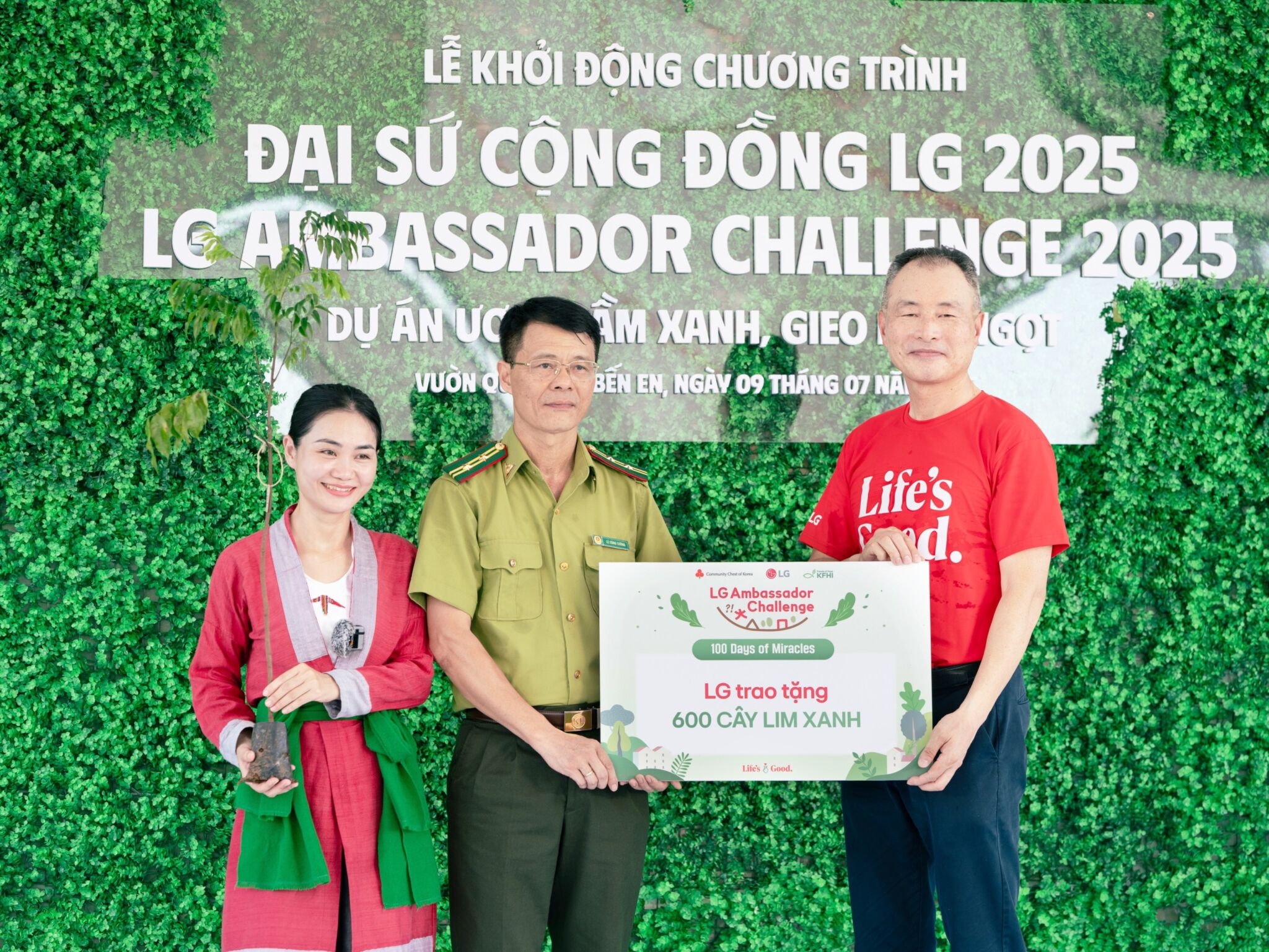 LG triển khai chương trình đại sứ cộng đồng LG 2025 tại Vườn Quốc gia Bến En, tỉnh Thanh Hóa LG chính thức triển khai chương trình đại sứ cộng đồng LG 2025 tại Vườn Quốc gia Bến En, tỉnh Thanh Hóa