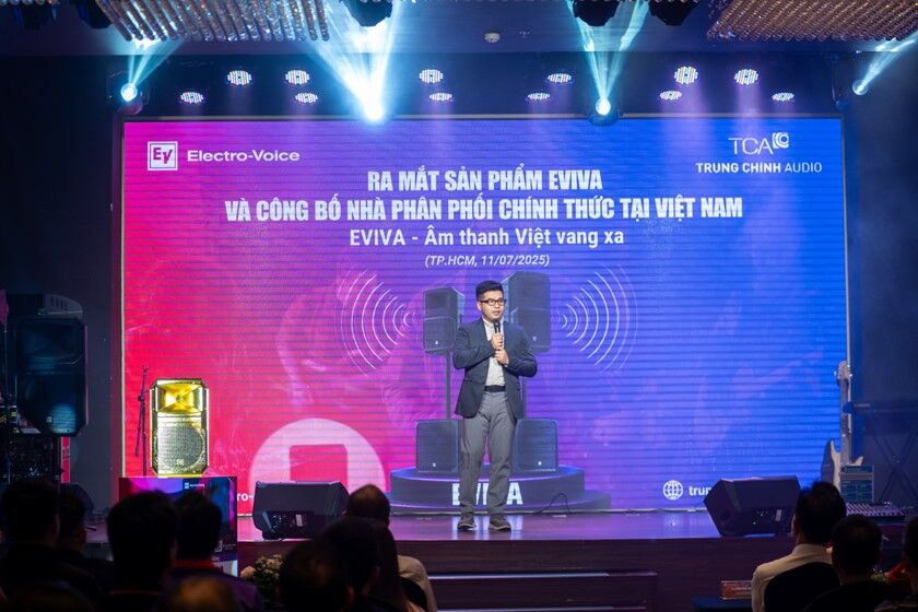 Electro-Voice EVIVA: loa 'Made in Vietnam', chuẩn âm thanh Mỹ Electro-Voice EVIVA chào sân tại Việt Nam – Loa “Made in Vietnam”, chuẩn âm thanh Mỹ