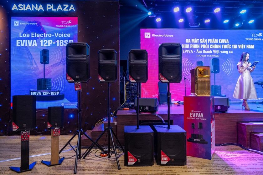 Electro-Voice EVIVA: loa 'Made in Vietnam', chuẩn âm thanh Mỹ Electro-Voice EVIVA chào sân tại Việt Nam – Loa “Made in Vietnam”, chuẩn âm thanh Mỹ