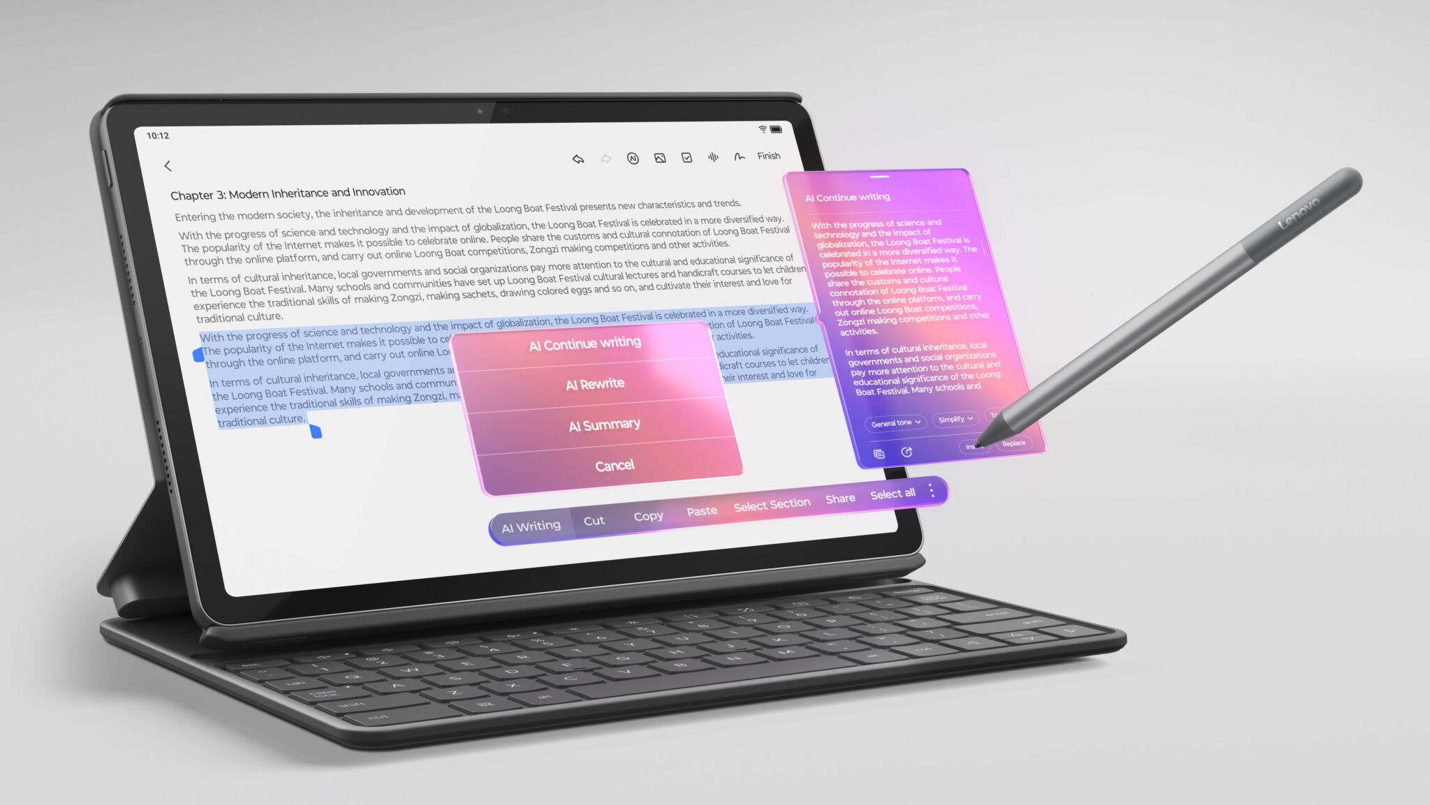 Lenovo ra mắt Idea Tab tích hợp AI: Học ngầu, chơi chất Lenovo ra mắt Idea Tab tích hợp AI: Học ngầu, chơi chất