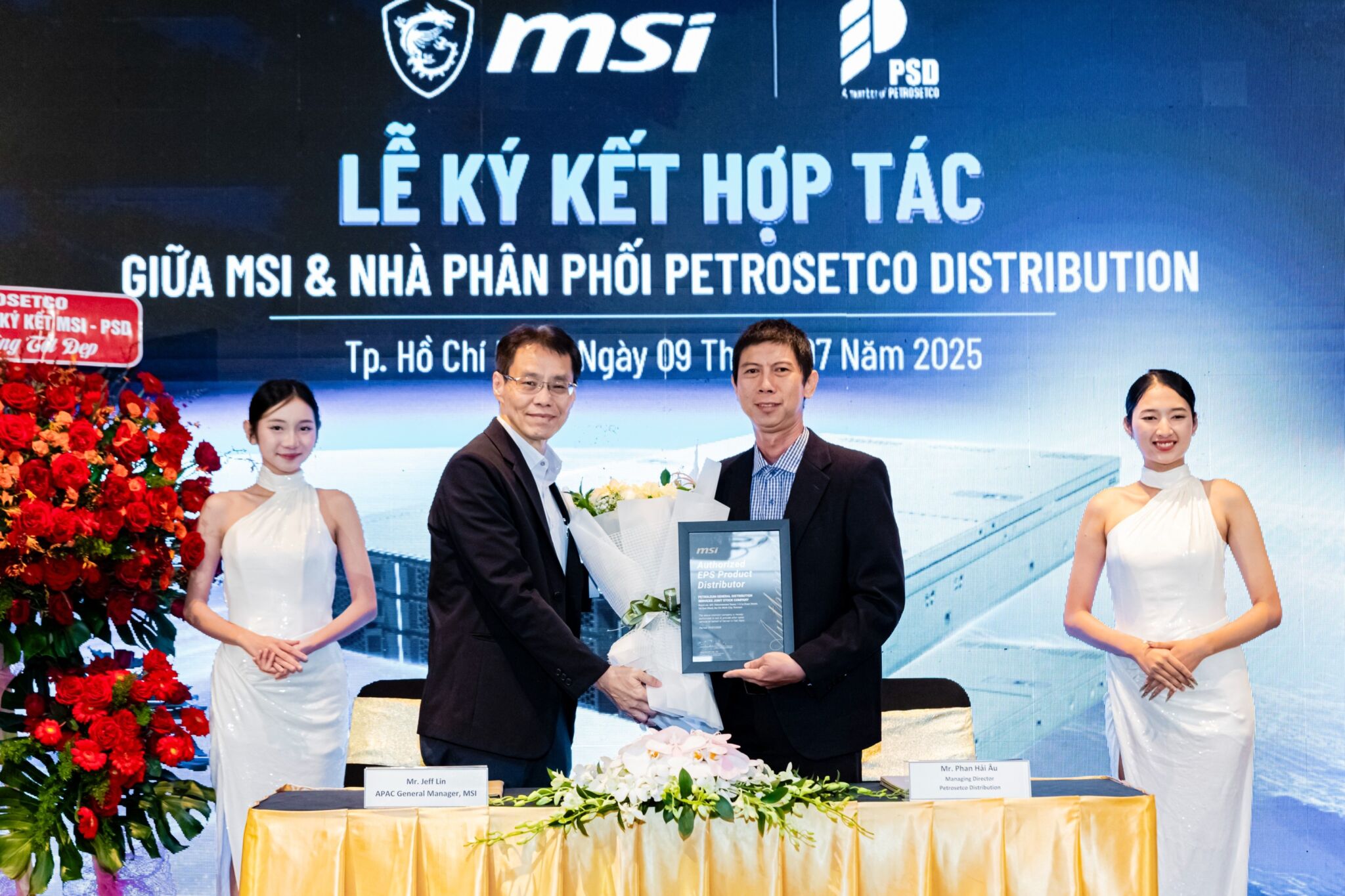MSI Việt Nam ký kết hợp tác chiến lược với PSD, chính thức mở rộng phân phối máy chủ tại thị trường Việt Nam MSI Việt Nam ký kết hợp tác chiến lược với PSD, chính thức mở rộng phân phối máy chủ tại thị trường Việt Nam.