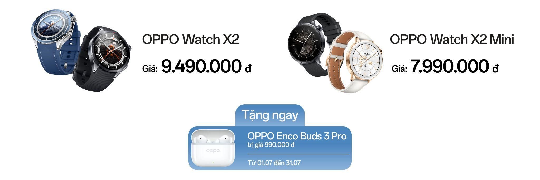 OPPO ra mắt OPPO Pad SE, bộ đôi OPPO Watch X2 và Watch X2 Mini