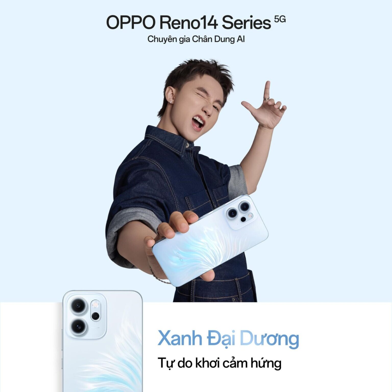 Chuyên Gia Chân Dung AI - OPPO Reno14 Series chính thức ra mắt tại Việt Nam: Kiến tạo trải nghiệm nhiếp ảnh toàn diện, thiết kế đa sắc ấn tượng với hiệu suất AI vượt trội