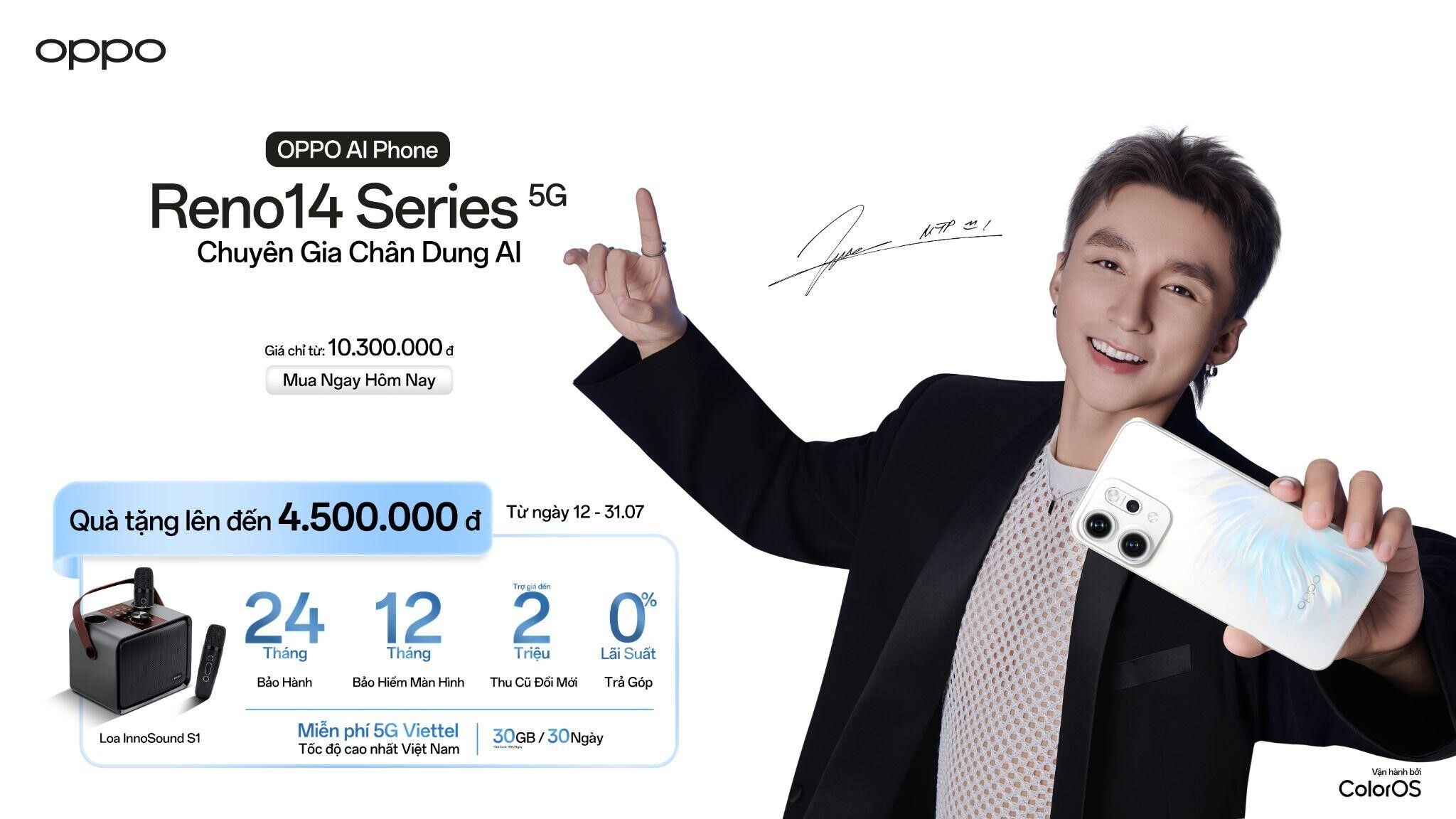 OPPO Reno14 Series ghi nhận 26.000 máy bán ra, khẳng định vị thế “Chuyên Gia Chân Dung AI” cho người dùng Việt OPPO Reno14 Series ghi nhận 26.000 máy bán ra, khẳng định vị thế “Chuyên Gia Chân Dung AI” cho người dùng Việt