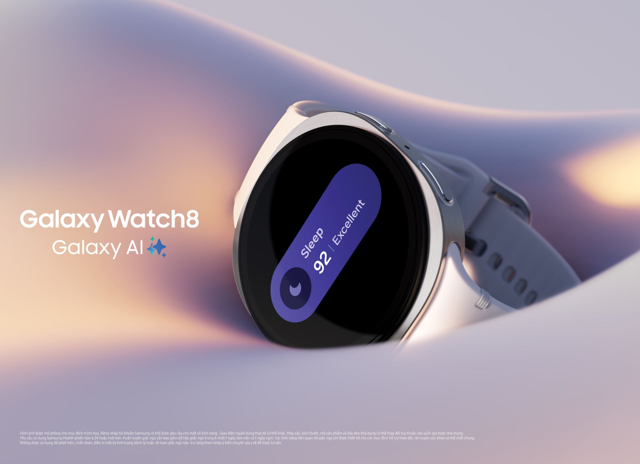 Samsung Galaxy Watch8 Series: Trải nghiệm thoải mái tối ưu, từ giấc ngủ đến luyện tập Samsung Galaxy Watch8 Series: Trải nghiệm thoải mái tối ưu, từ giấc ngủ đến luyện tập