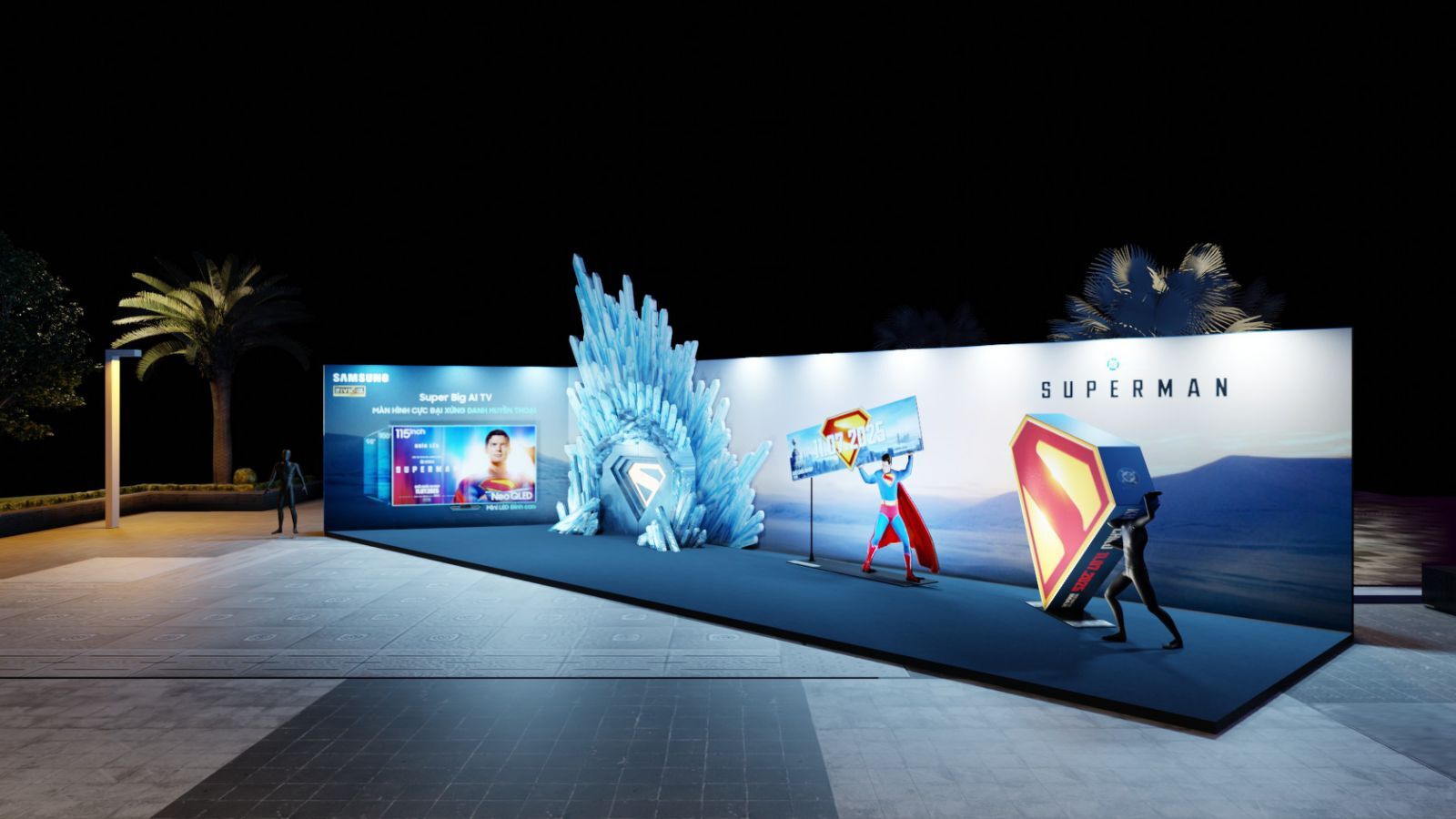 Checkin cùng Superman, trúng Samsung AI TV cực đại trị giá 75 triệu Checkin cùng Superman, trúng Samsung AI TV cực đại trị giá 75 triệu