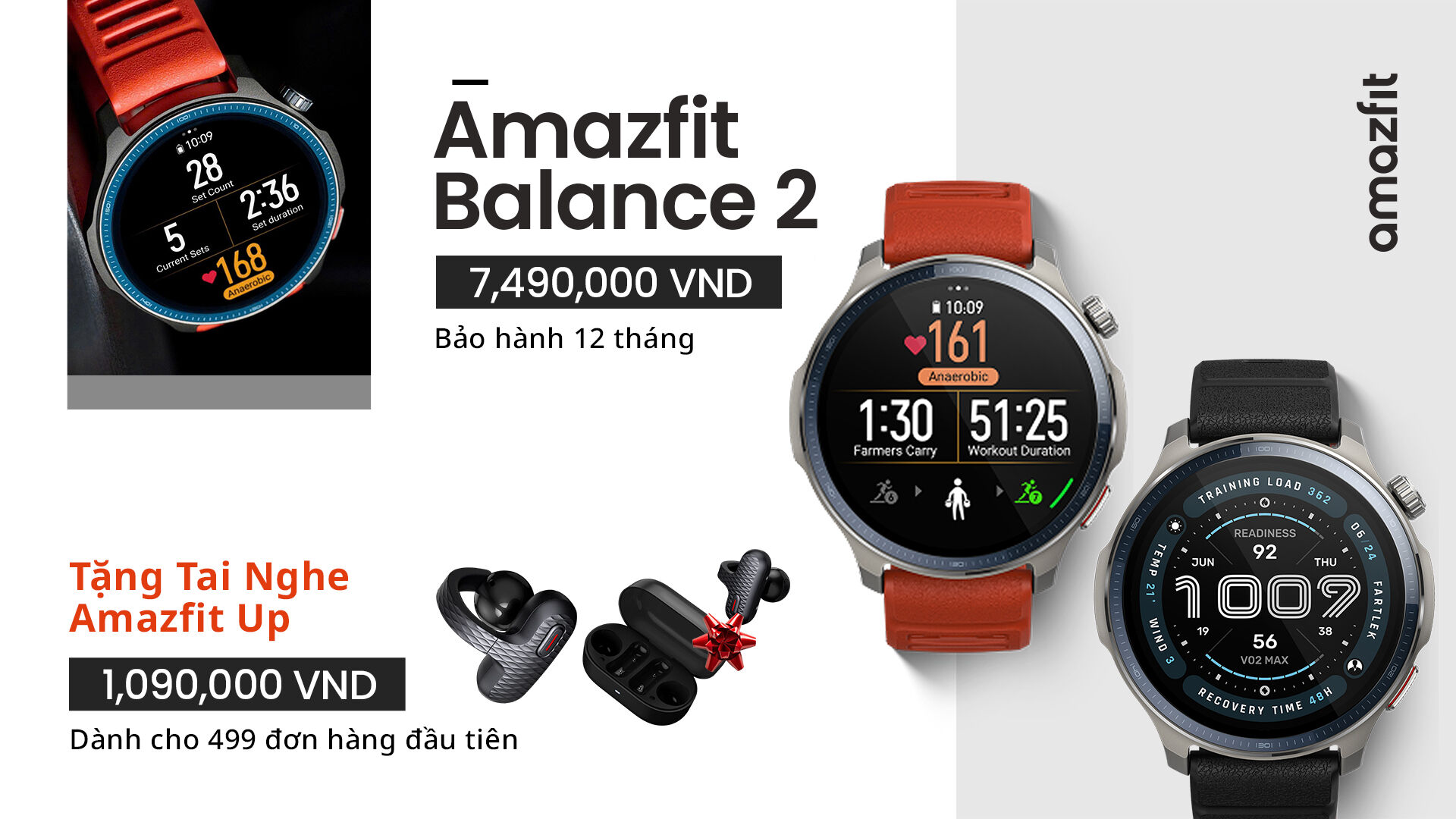 Amazfit Balance 2: Cân bằng hiệu suất thể thao và tiện ích phục vụ công việc Amazfit Balance 2 – Cân bằng giữa hiệu suất thể thao và tiện ích phục vụ công việc