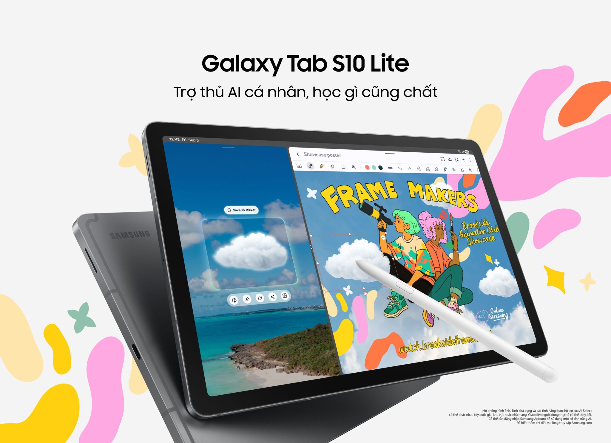 Galaxy Tab S10 Lite: Trải nghiệm toàn diện, hiệu suất tối ưu cho cuộc sống hằng ngày Galaxy Tab S10 Lite: Trải nghiệm toàn diện, hiệu suất tối ưu cho cuộc sống hằng ngày