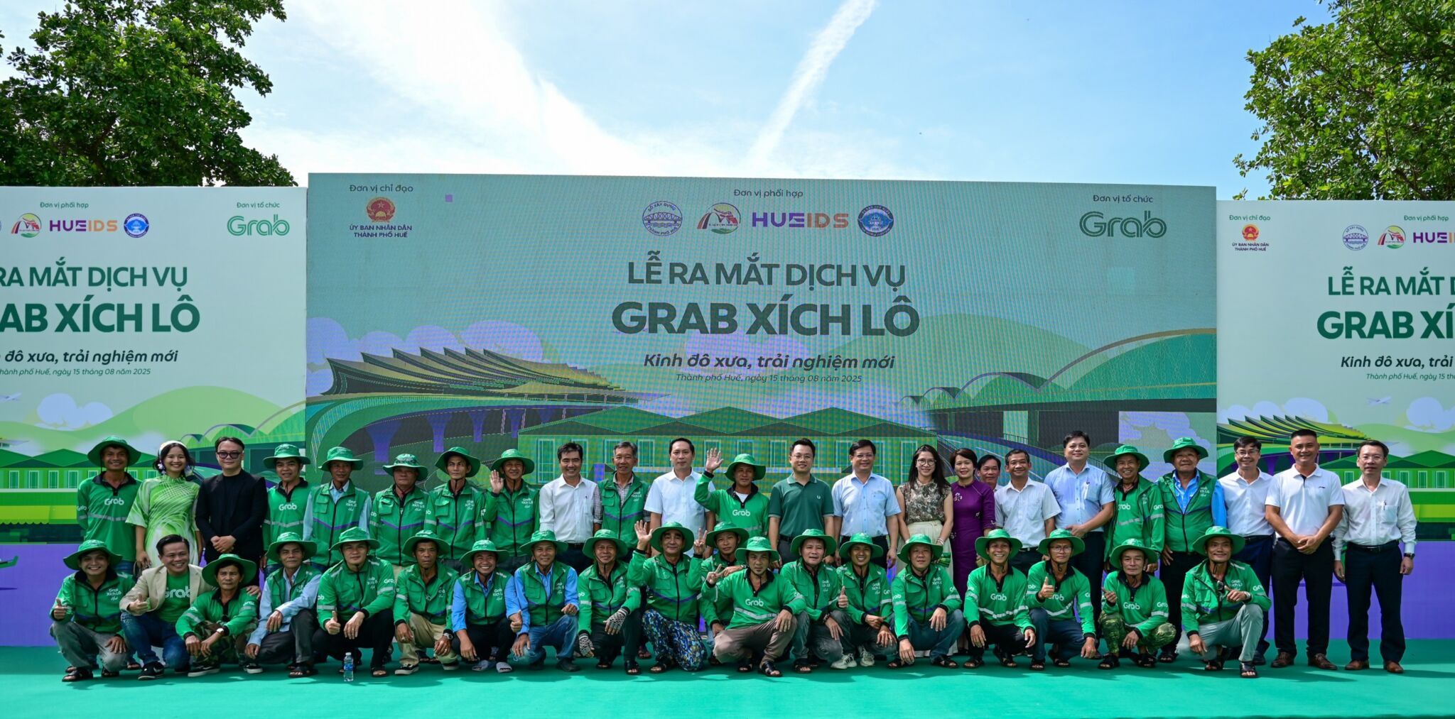 Grab chính thức thử nghiệm dịch vụ Grab Xích Lô tại Huế
