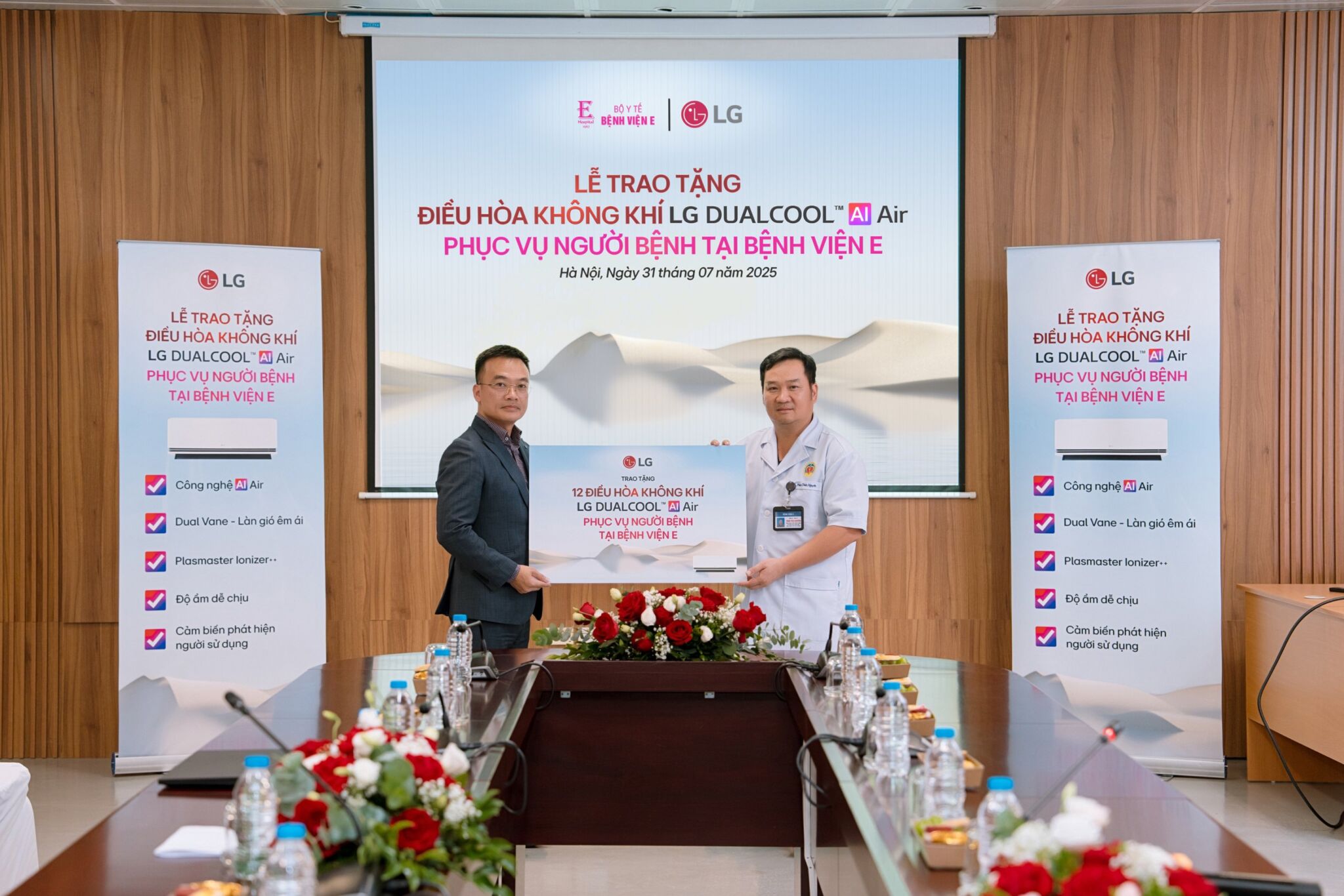 LG Electronics Việt Nam đồng hành, góp phần nâng cao chất lượng khám, chữa bệnh tại bệnh viện E