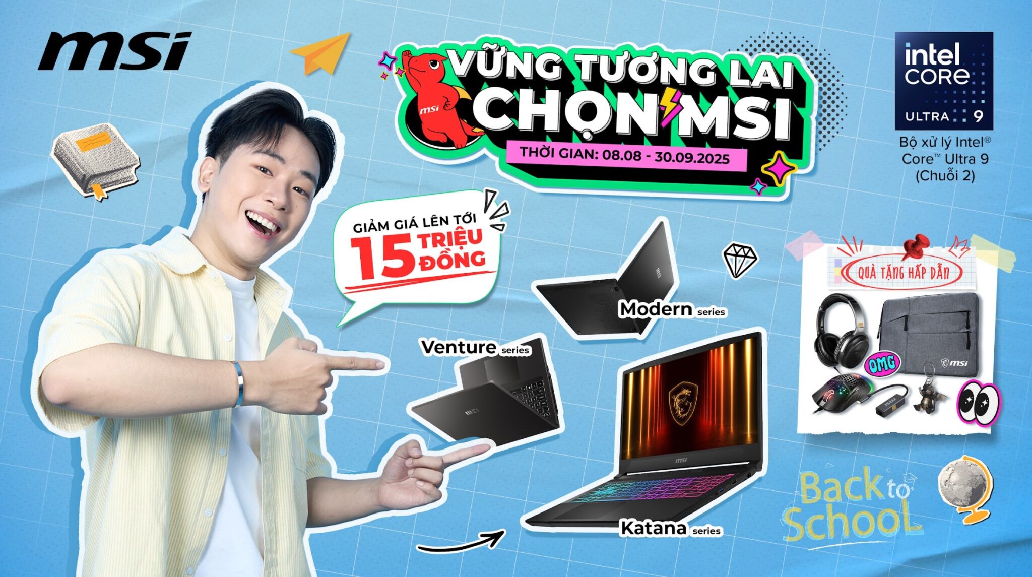 Khởi động mùa tựu trường 2025: “Vững tương lai, chọn MSI" Khởi động mùa tựu trường 2025: “Vững tương lai, chọn MSI"