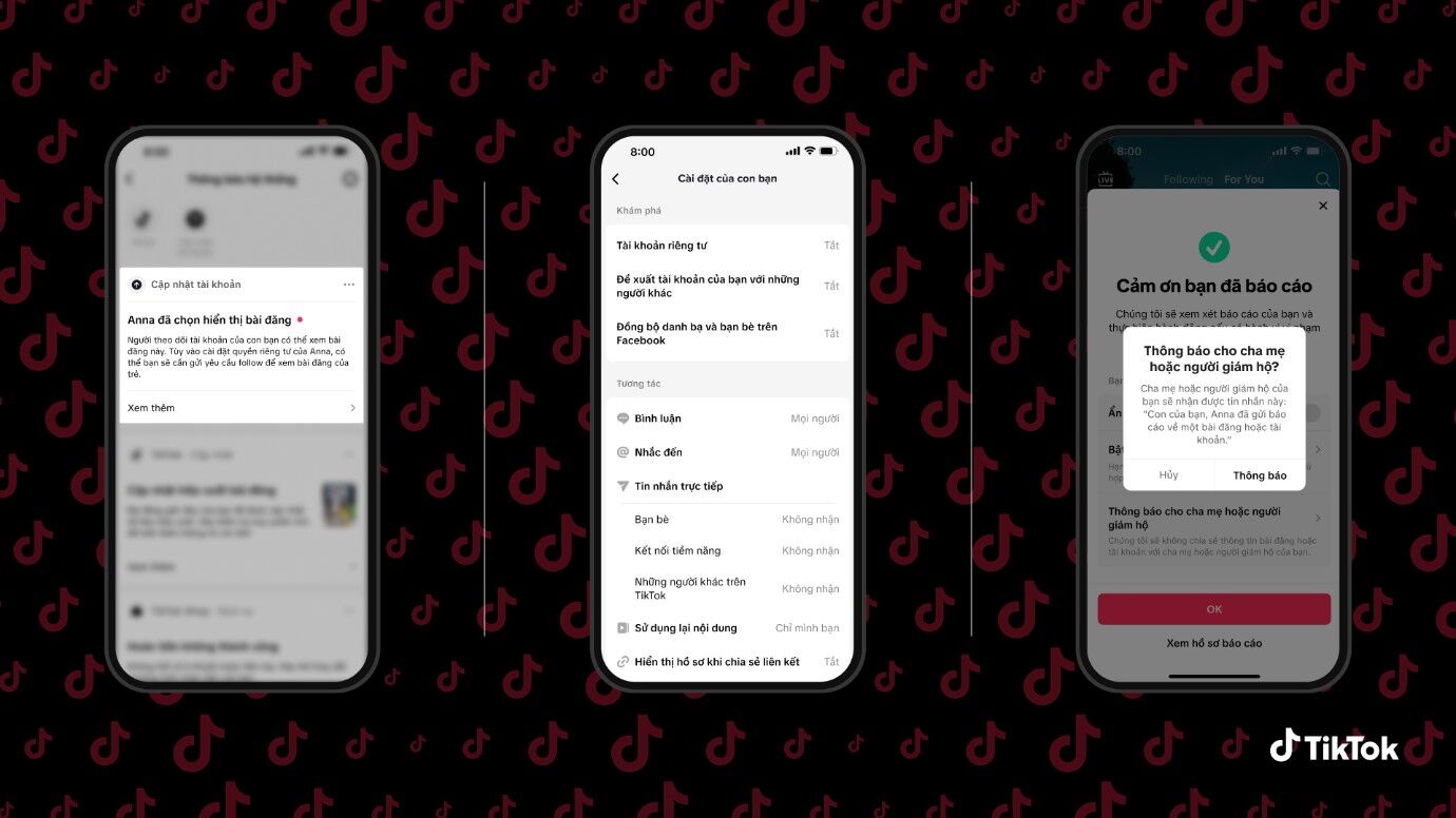TikTok cập nhật tính năng hỗ trợ phụ huynh đồng hành cùng con trong hành trình số TikTok cập nhật tính năng hỗ trợ phụ huynh đồng hành cùng con trong hành trình số