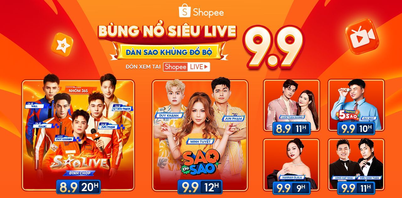 Khởi động “9.9 Ngày Siêu Mua Sắm”, Shopee tạo động lực tăng trưởng cho mùa mua sắm cao điểm cuối năm Khởi động “9.9 Ngày Siêu Mua Sắm”, Shopee tạo động lực tăng trưởng cho mùa mua sắm cao điểm cuối năm