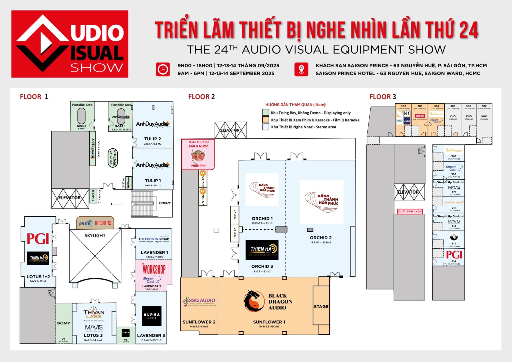 Triển lãm AVSHOW lần thứ 24 diễn ra từ 12-14/9 Triển lãm Thiết bị Nghe nhìn - AVSHOW lần thứ 24