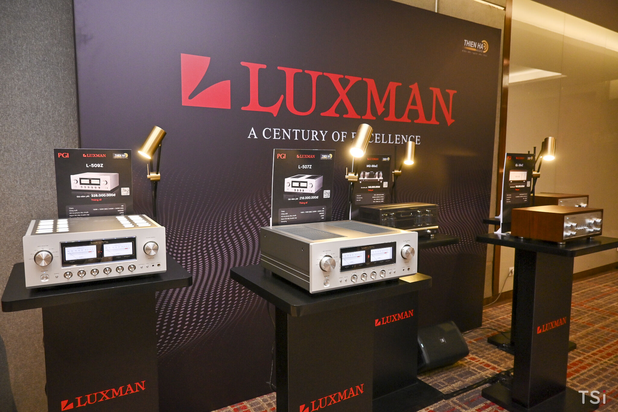 Luxman mang Black Edition Centennial đến AV Show 2025 Luxman mang Black Edition Centennial đến AV Show 2025