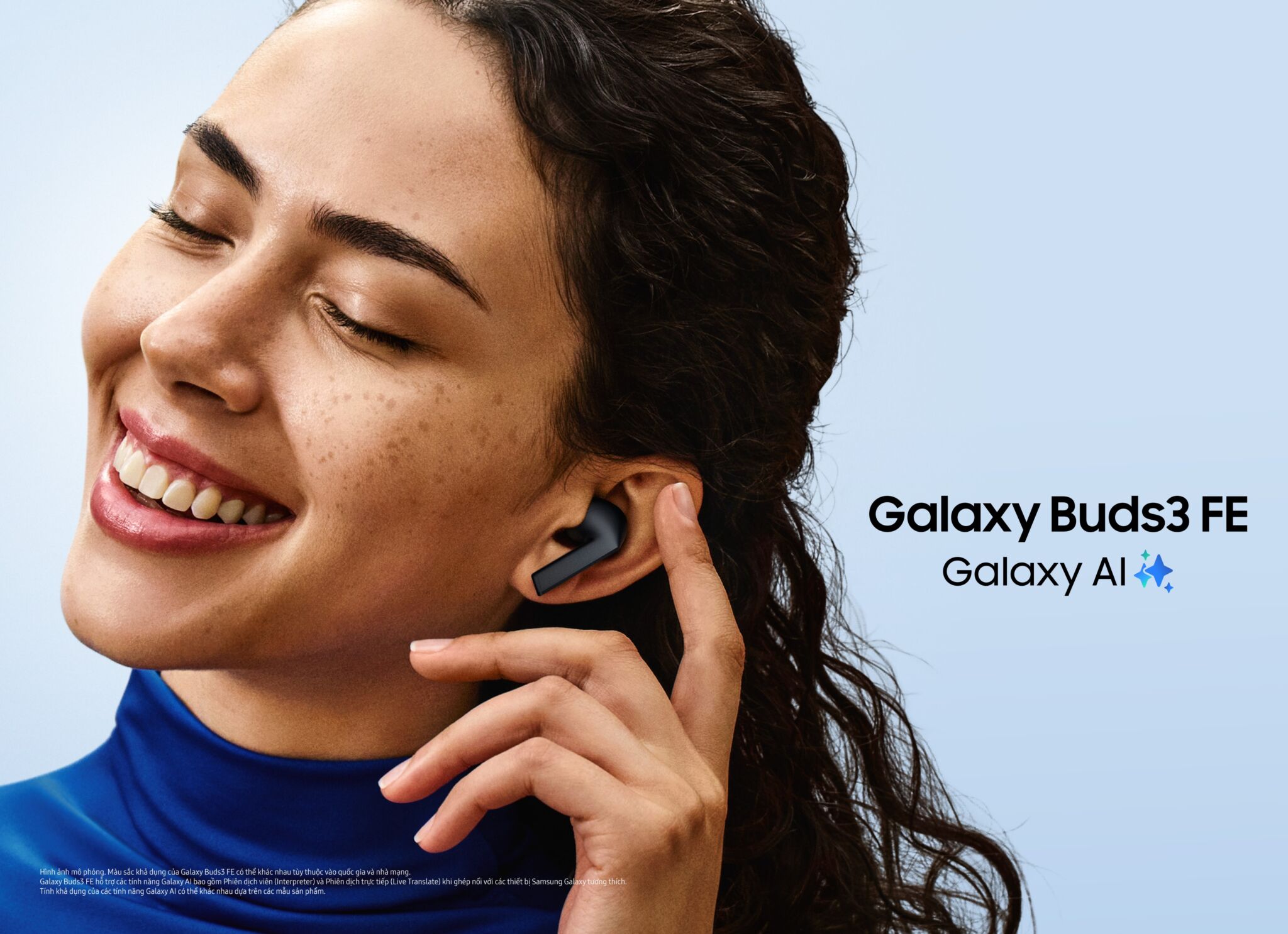 Samsung chính thức ra mắt Galaxy Buds3 FE với thiết kế tinh tế, âm thanh chất lượng cao và tích hợp Galaxy AI Samsung chính thức ra mắt Galaxy Buds3 FE với thiết kế tinh tế, âm thanh chất lượng cao và tích hợp Galaxy AI.